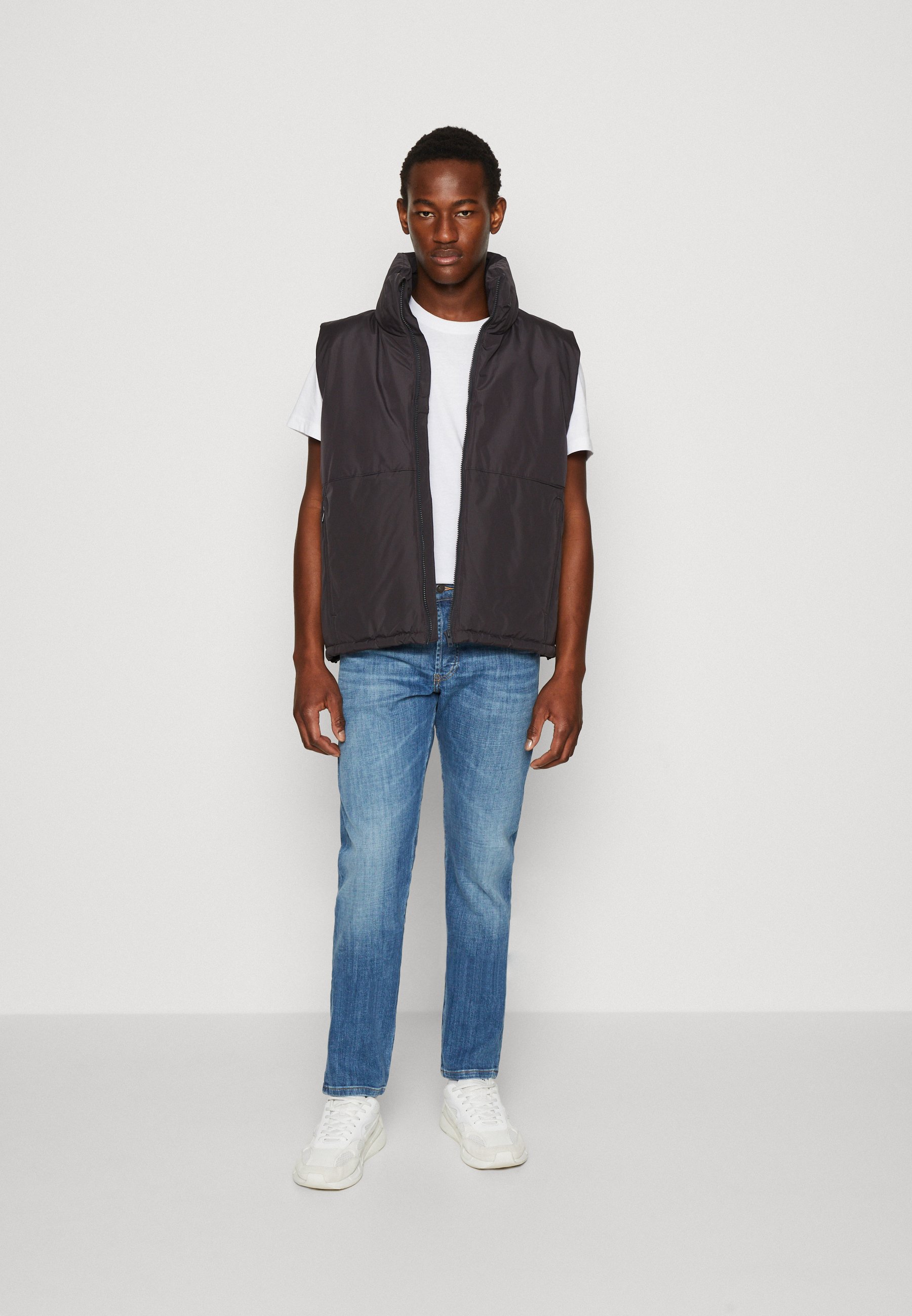 Diesel D YENNOX - Jeans Tapered Fit - denim/blue denim