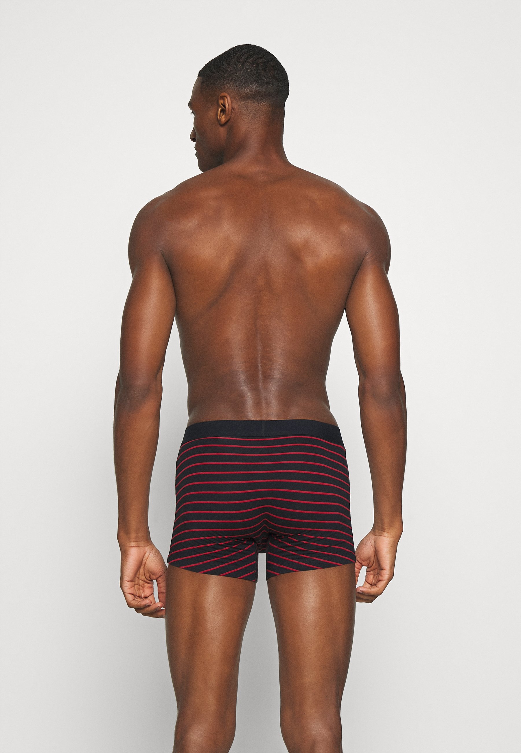 Levi's® VINTAGE STRIPE BOXER 2 PACK - Pants - red/black/red