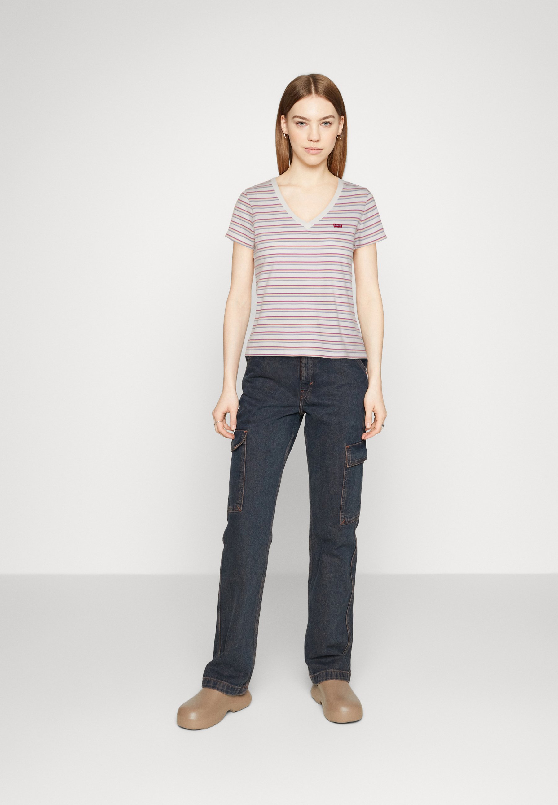 Levi's® PERFECT VNECK - Print T-shirt - multi-coloured