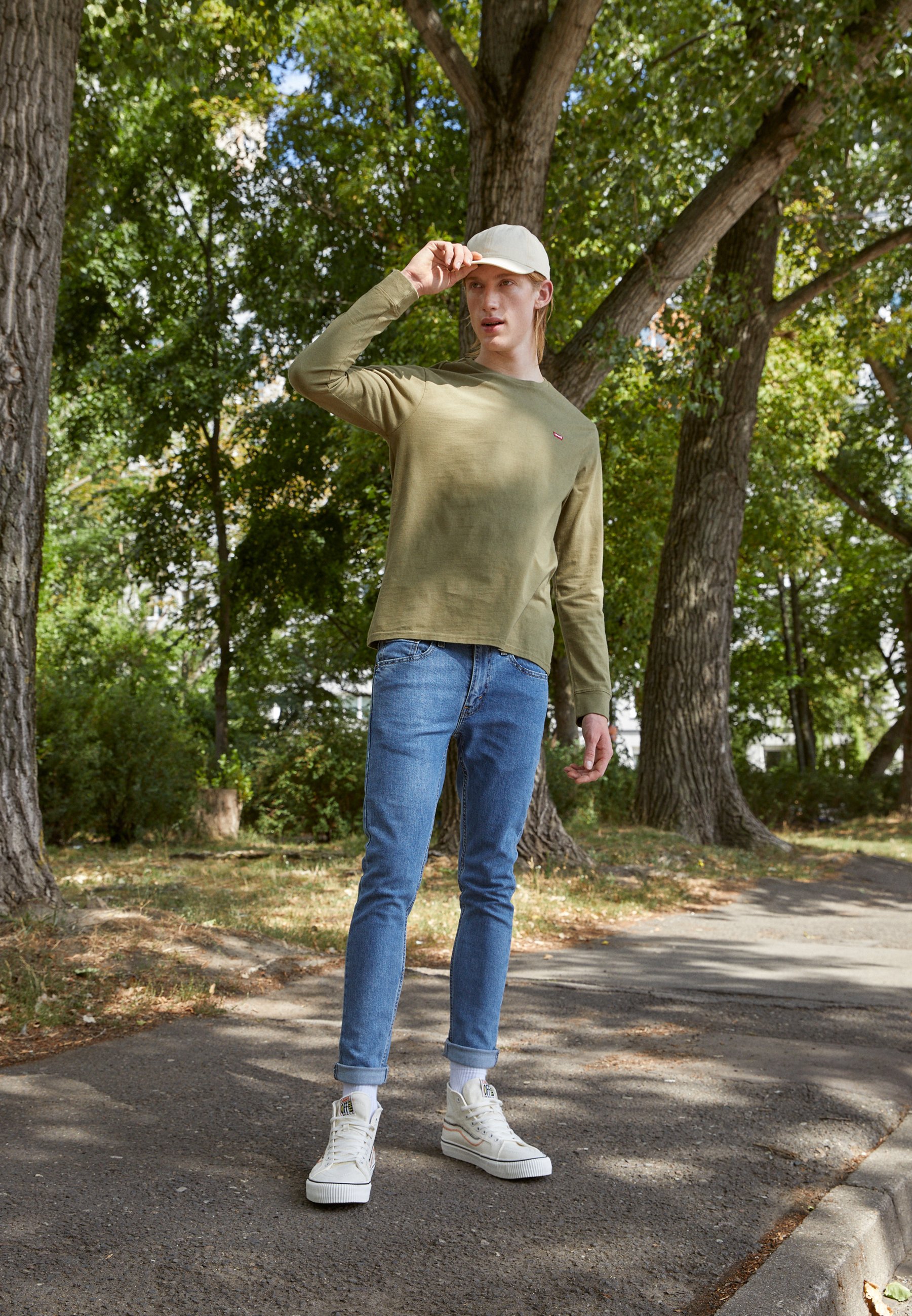 Levi's® 519™ EXT SKINNY HI BALL - Jeans Skinny Fit - wolf light/blue