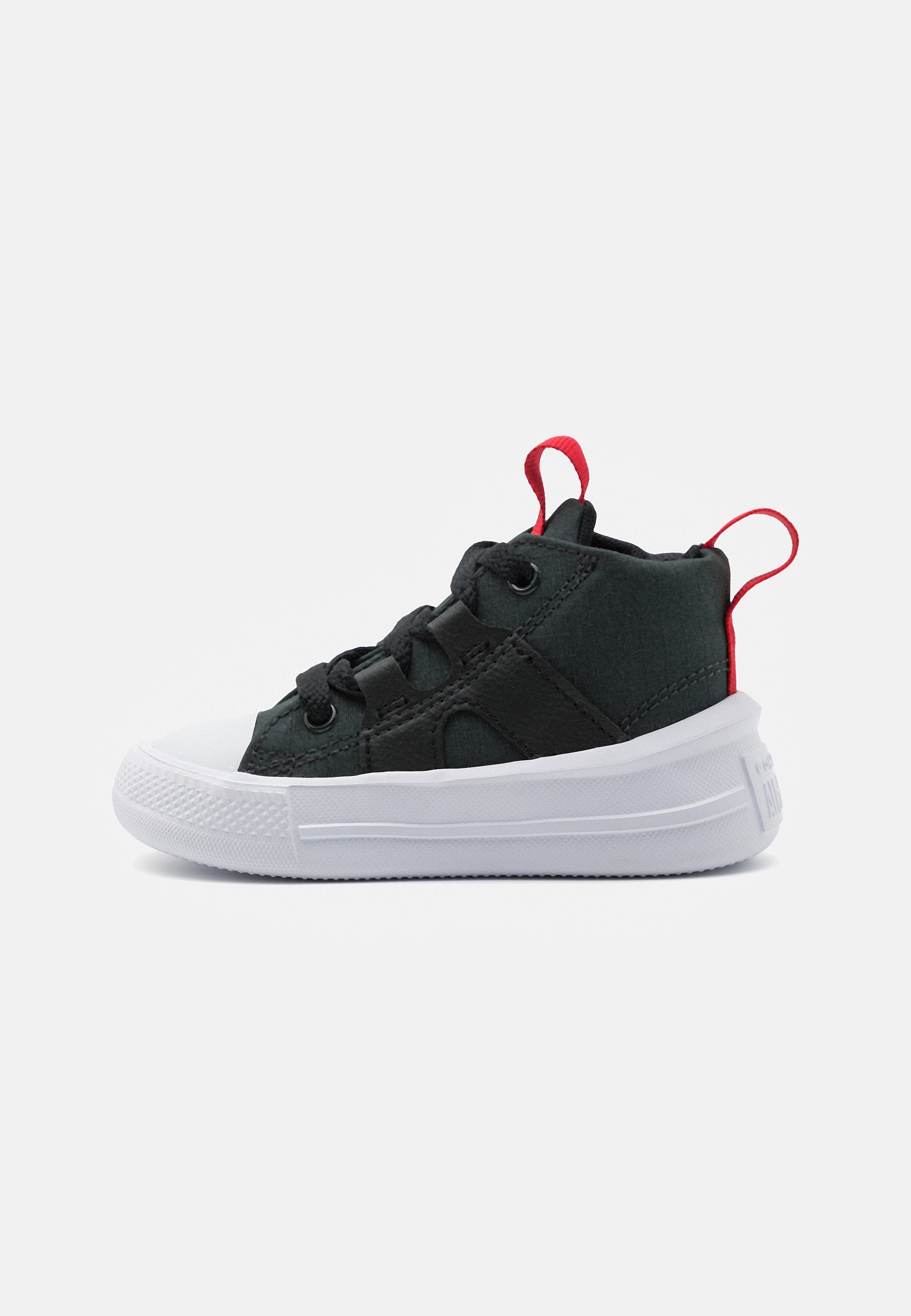 Converse CHUCK TAYLOR ALL STAR ULTRA EASY ON VINTAGE ATHLETIC TODDLER UNISEX - High-top trainers - secret pines/black/white/dark green