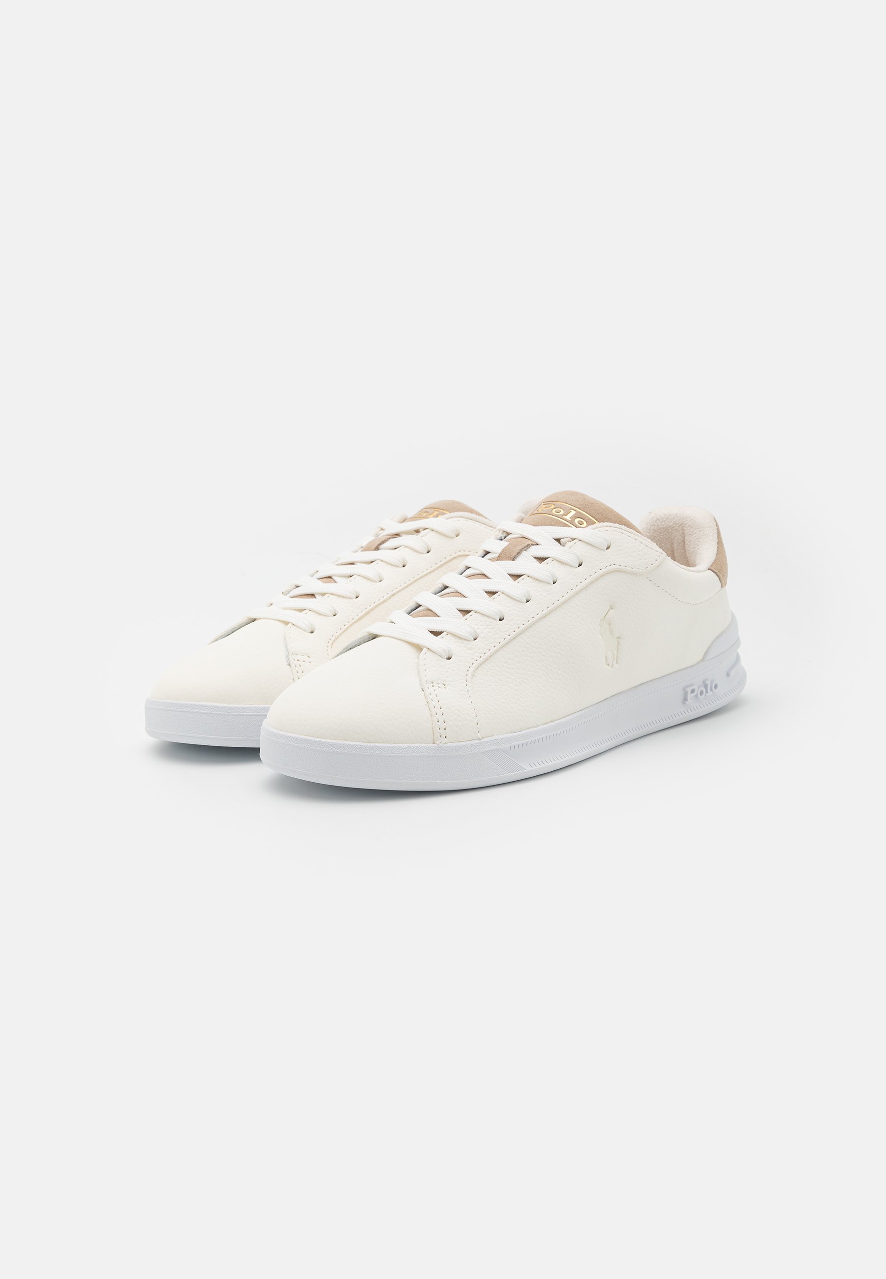 Polo Ralph Lauren LACE UNISEX - Trainers - deckwash white/milkshake/white