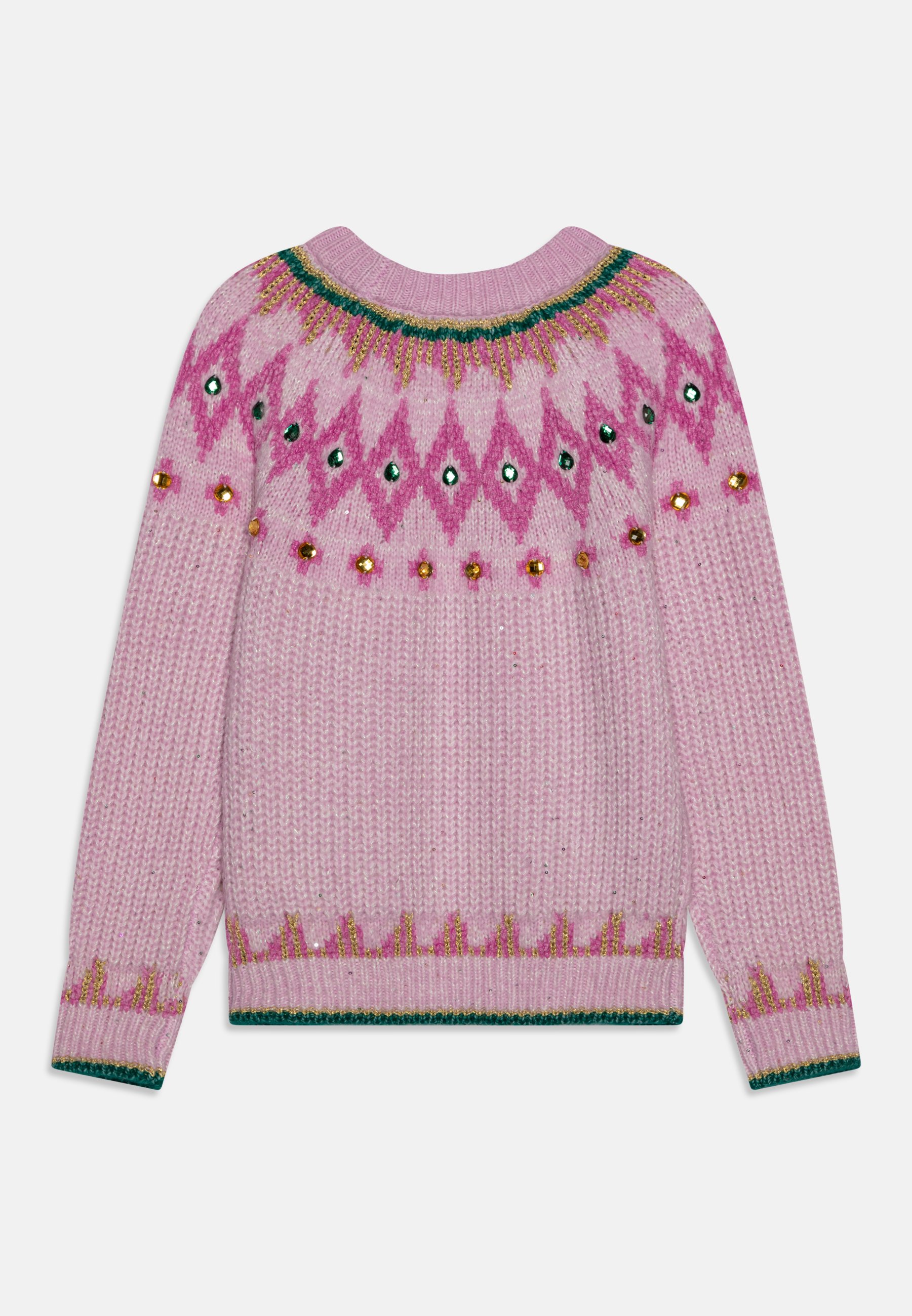 Scotch & Soda INTARSIA - Jumper - disco pink/neon pink