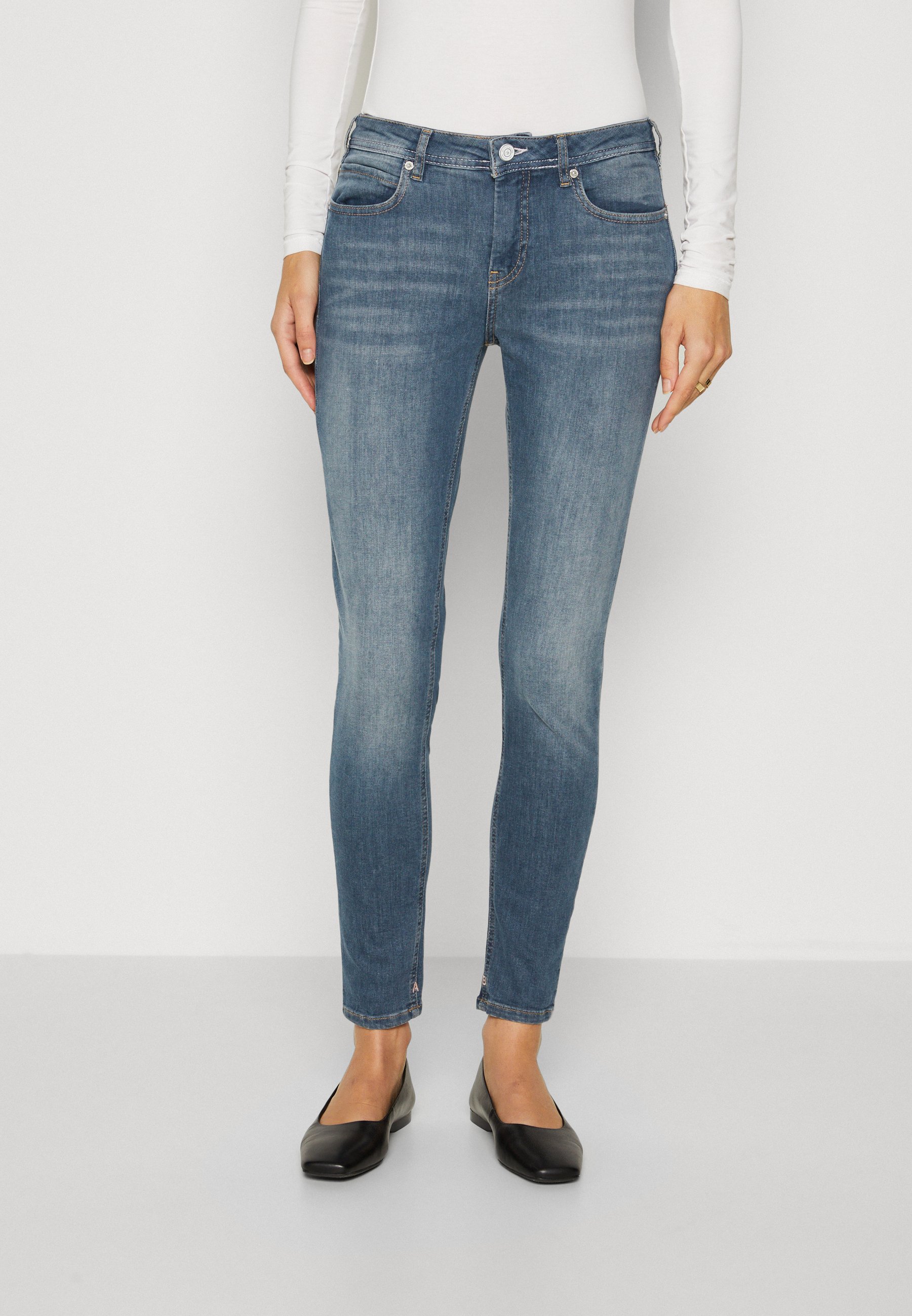 Scotch & Soda BOHEMIENNE - Jeans Skinny Fit - electric blue/dark-blue denim