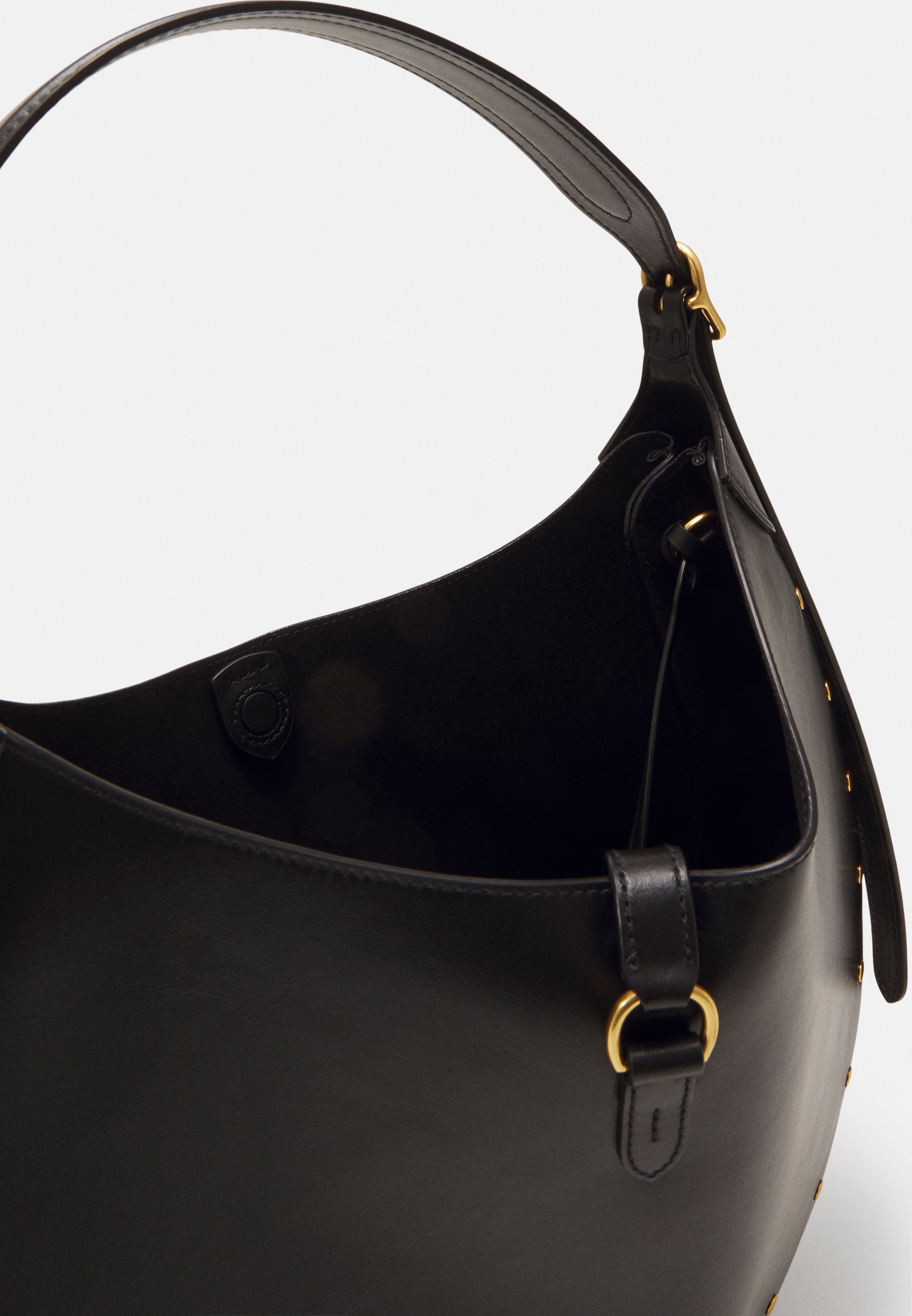 Polo Ralph Lauren SHOULDER BAG MEDIUM - Handbag - black