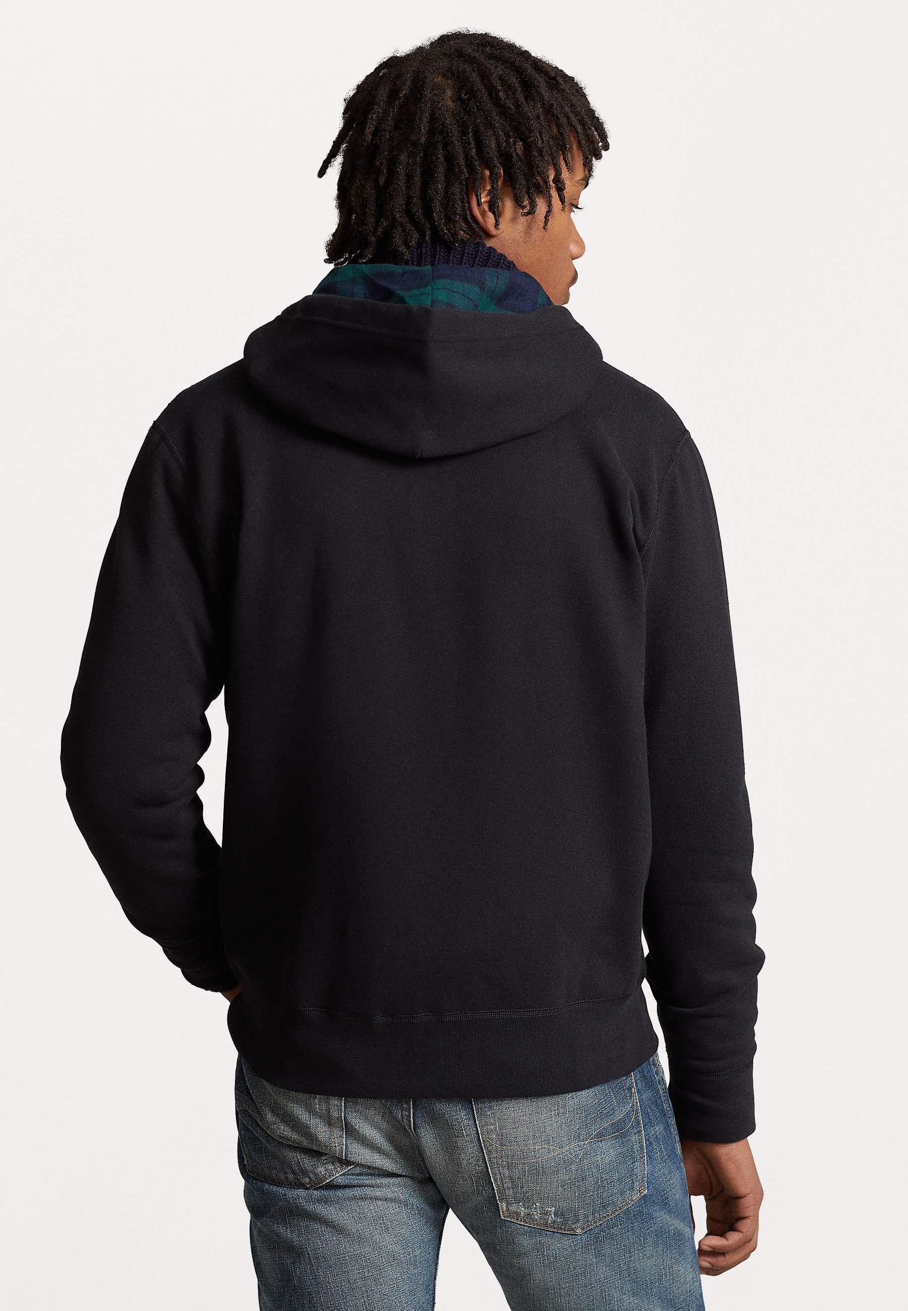 Polo Ralph Lauren LONG SLEEVE - Zip-up sweatshirt - black