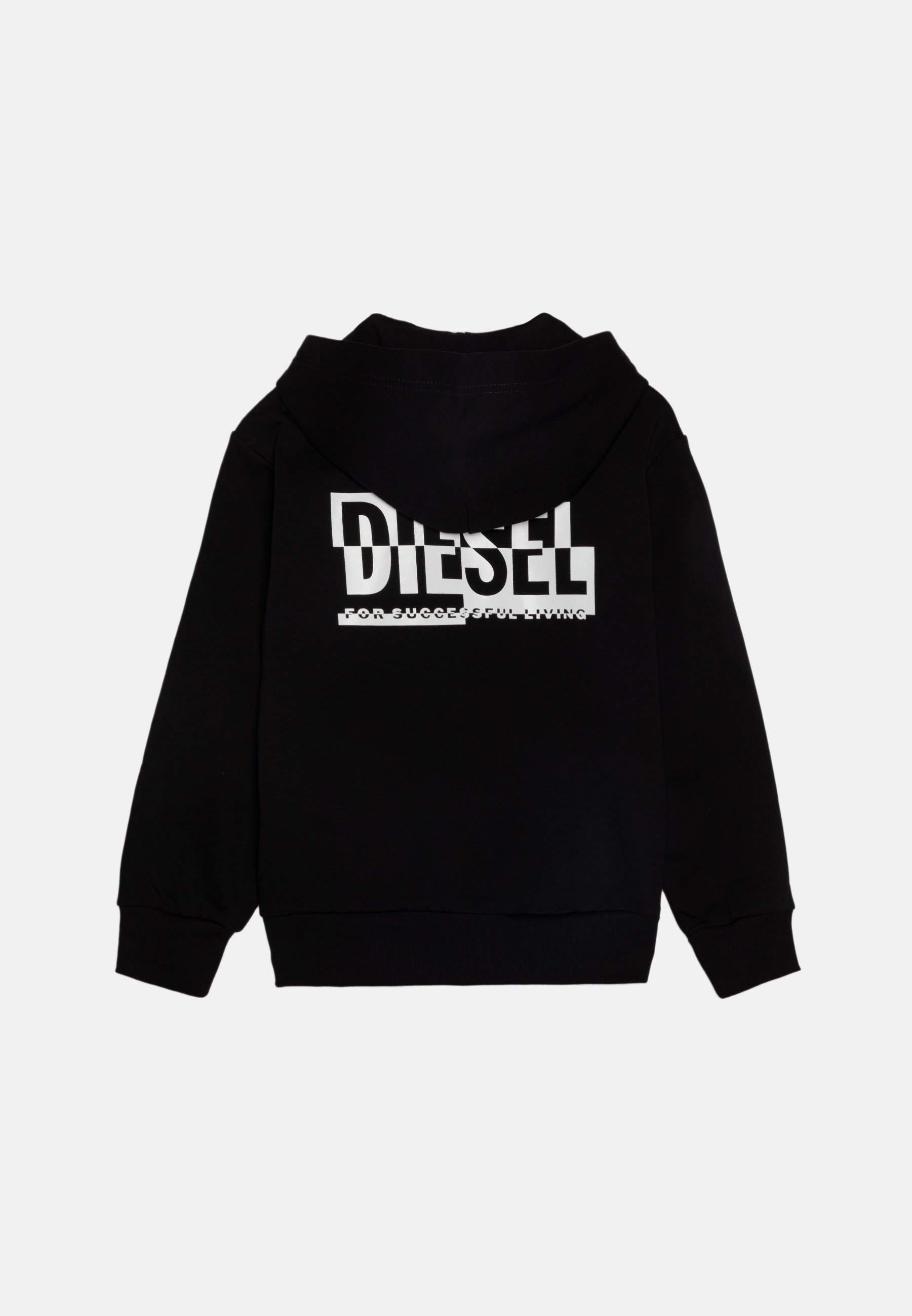 Diesel SPONE OVER UNISEX - Zip-up sweatshirt - nero/black