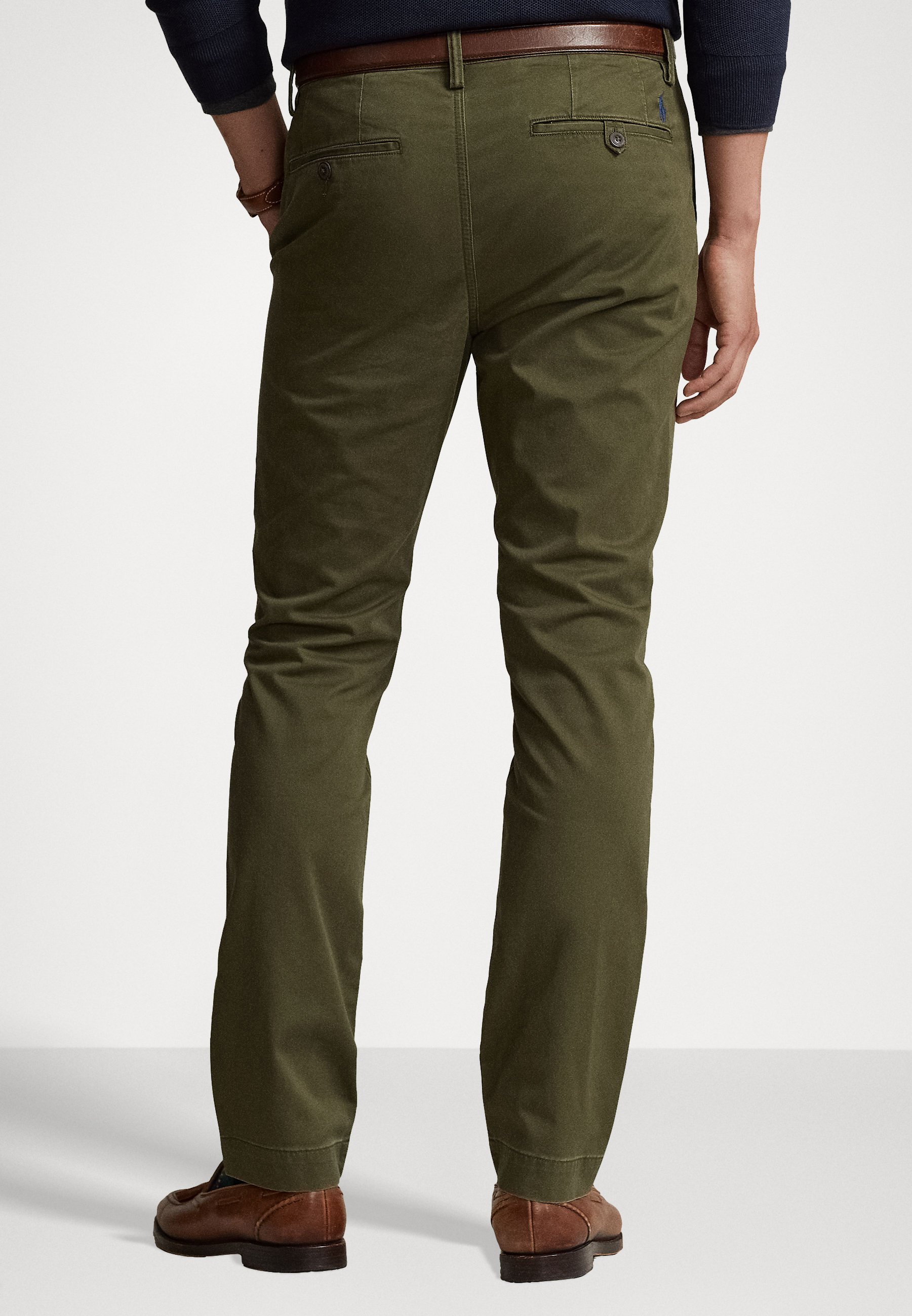 Polo Ralph Lauren STRETCH SLIM FIT TROUSER - Chinos - dark green