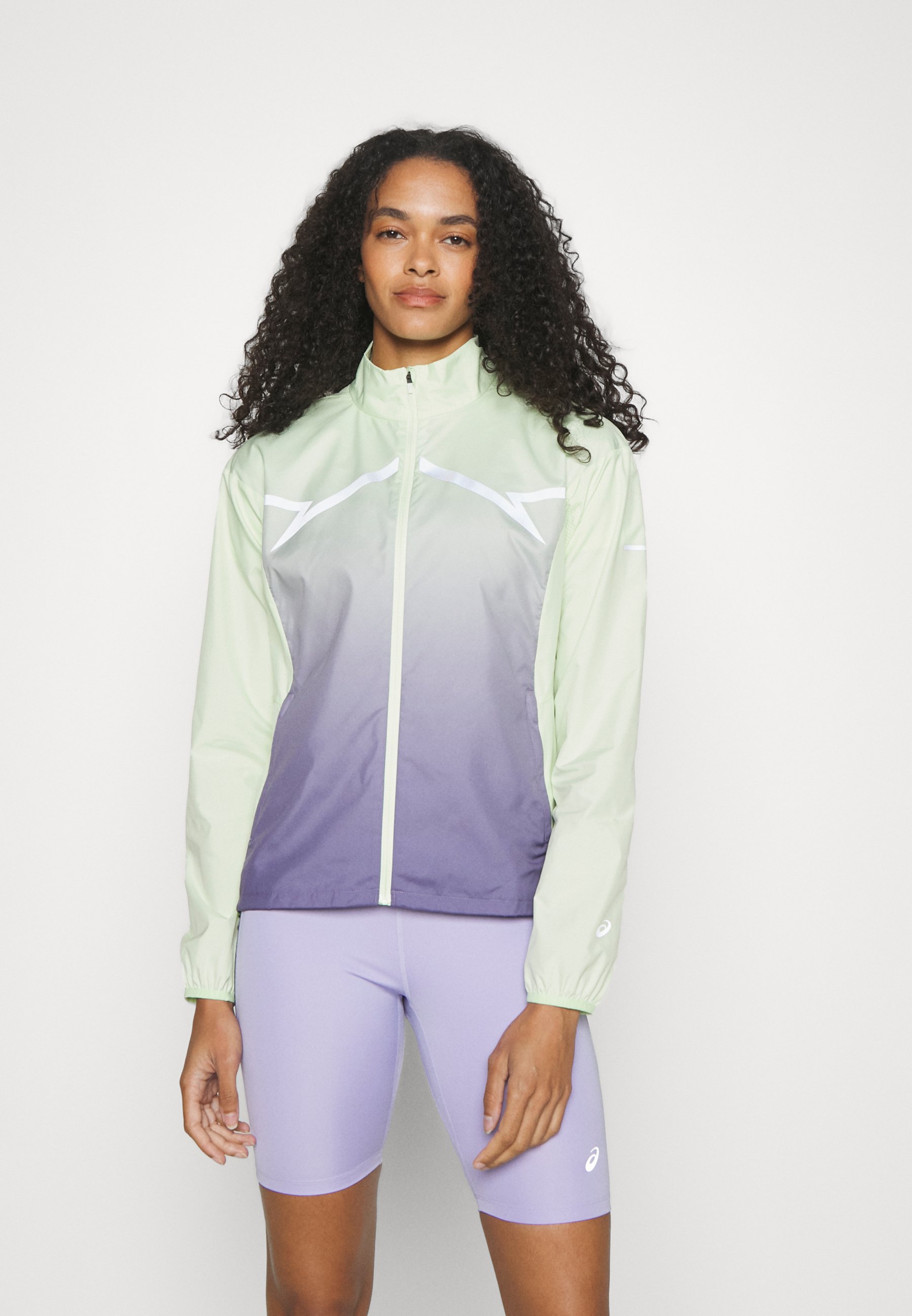 ASICS LITESHOW - Running jacket - whisper green/light green