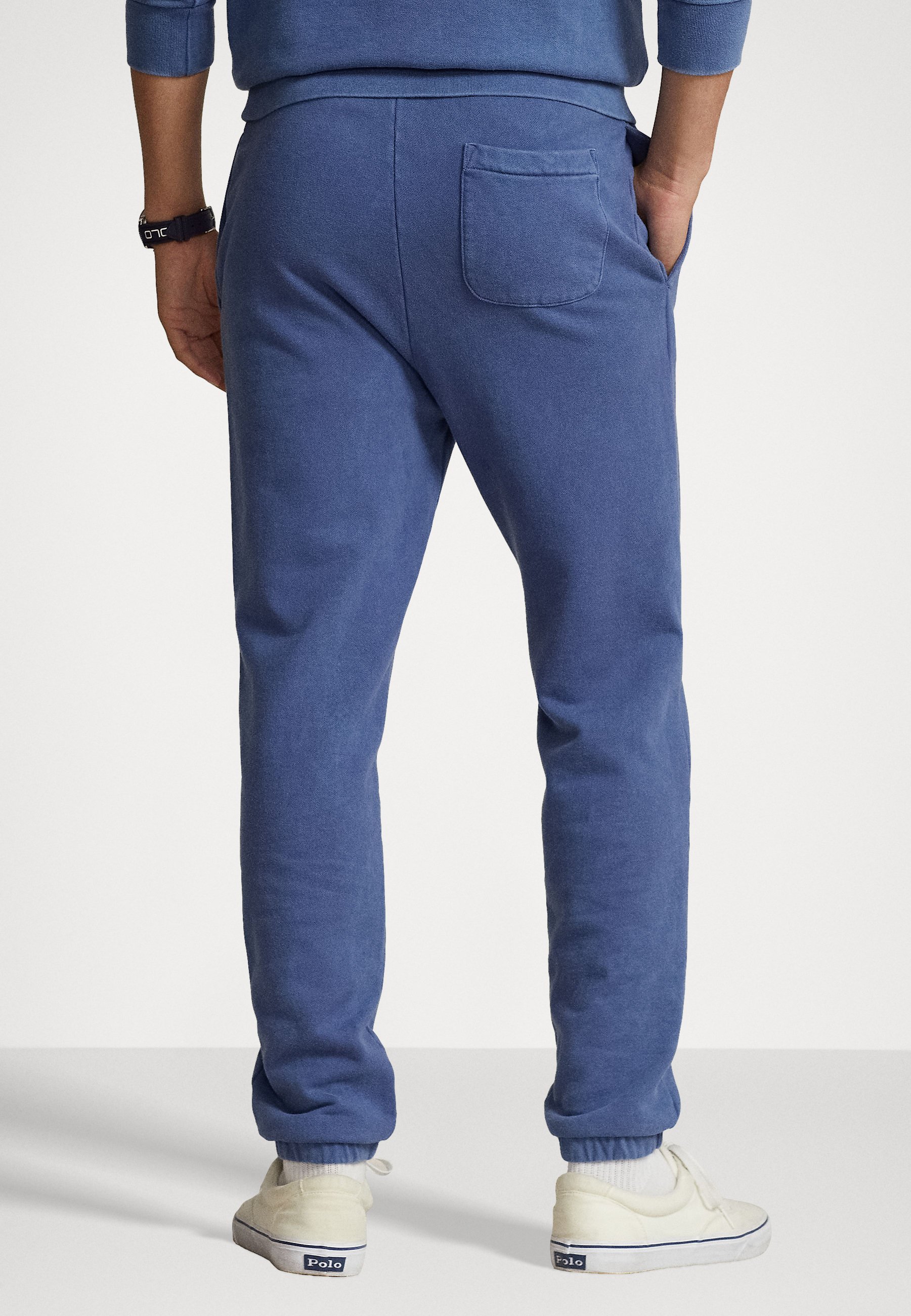 Polo Ralph Lauren ATHLETIC - Tracksuit bottoms - light navy/blue