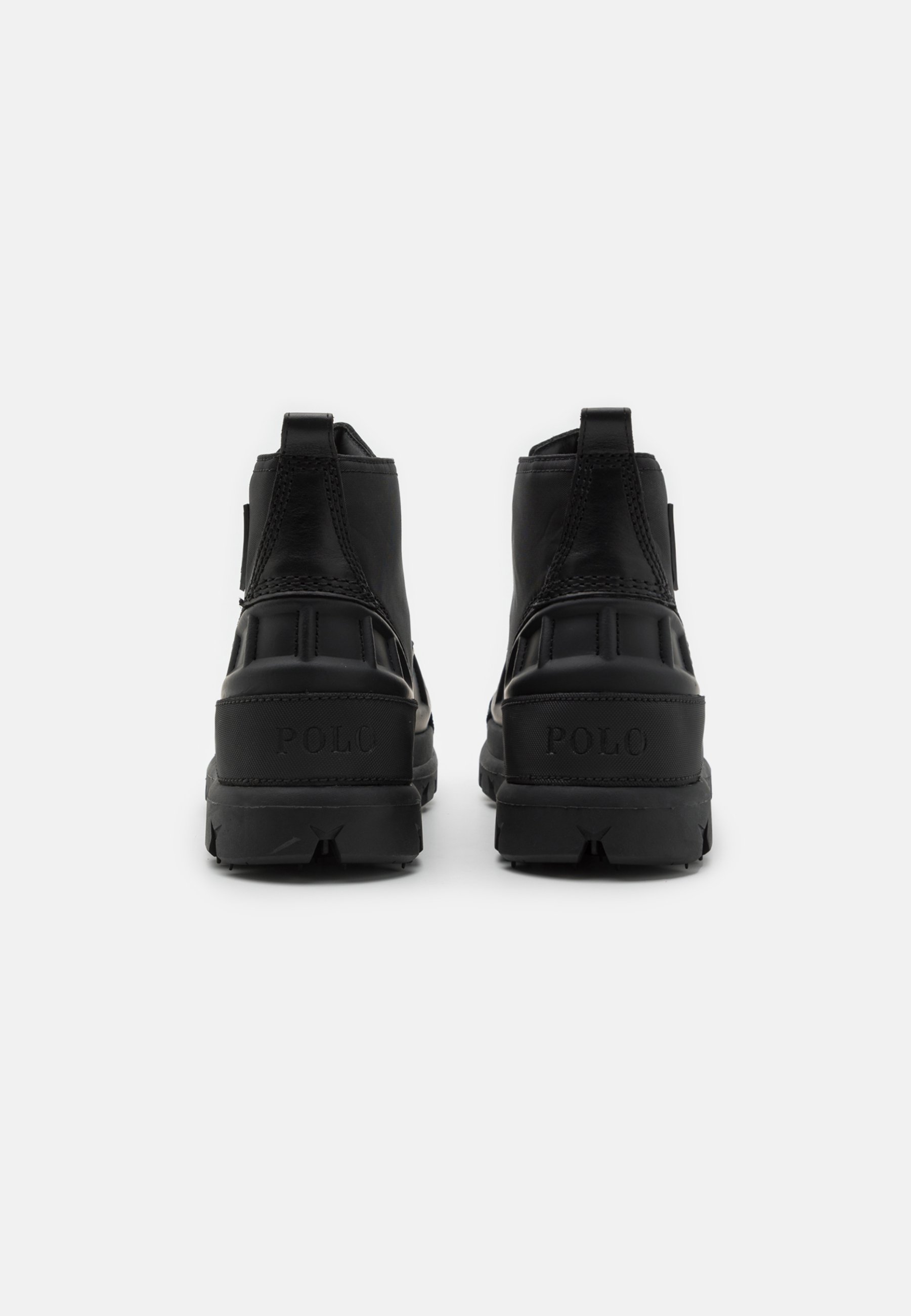 Polo Ralph Lauren OSLO LOW BOOTS MID CUT  - Lace-up ankle boots - black
