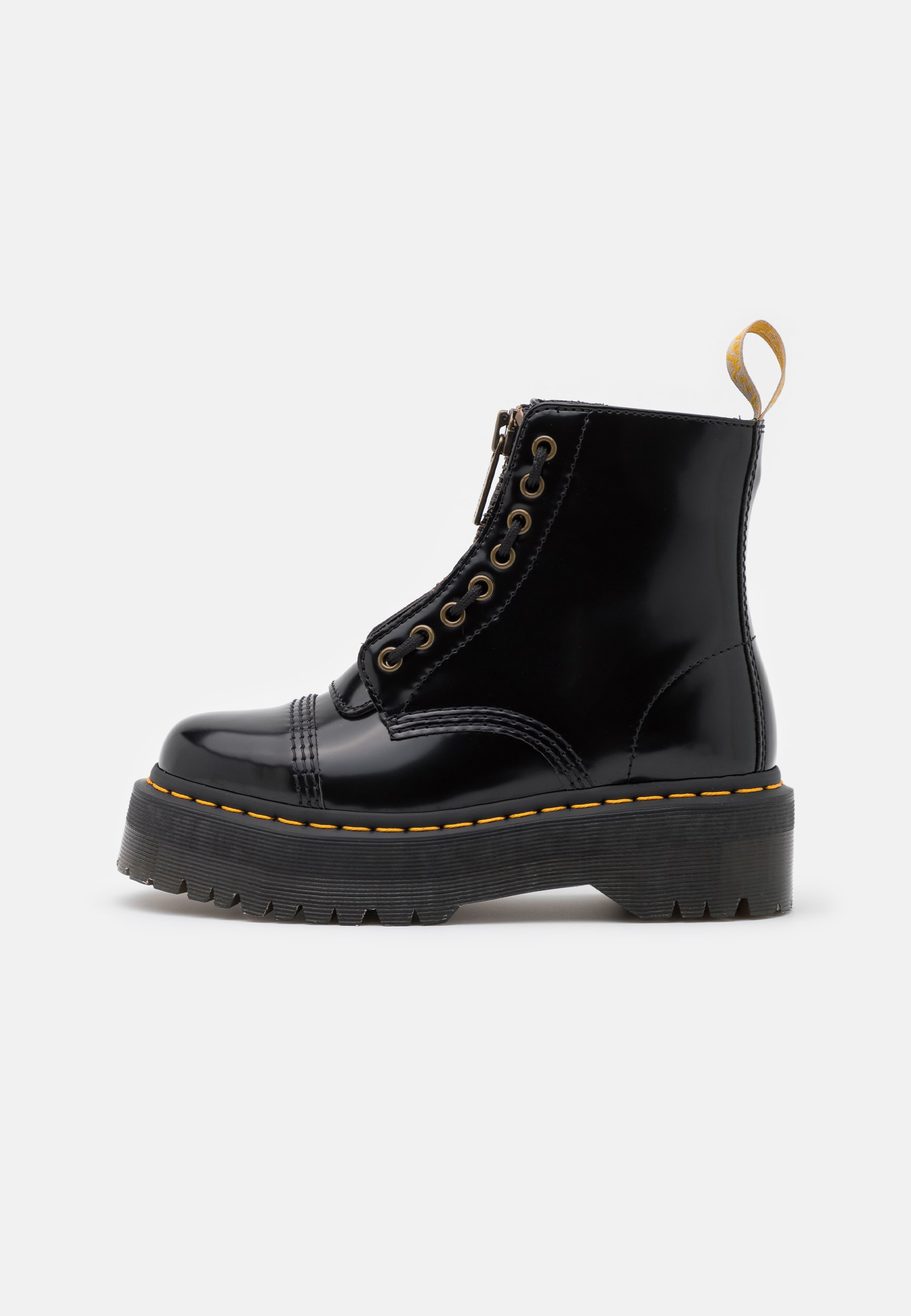 Dr. Martens VEGAN SINCLAIR - Platform ankle boots - black oxford/black