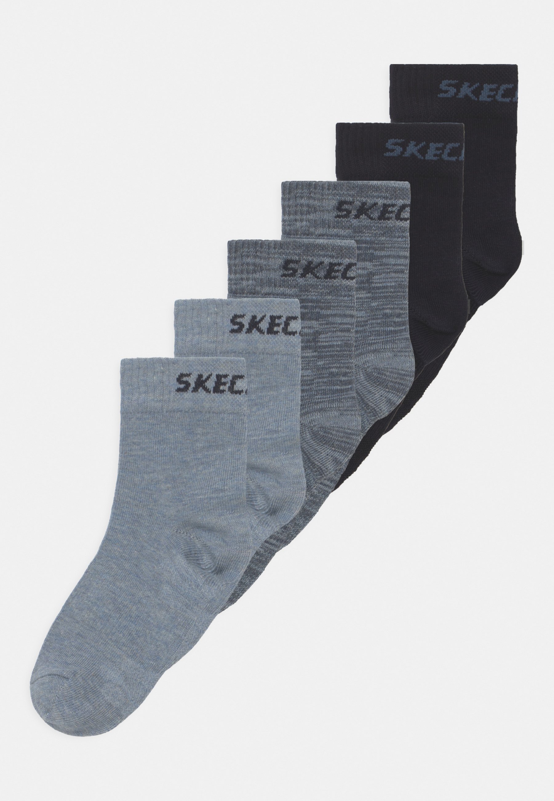 Skechers ONLINE BOYS 6 PACK - Socks - stone mouline/grey