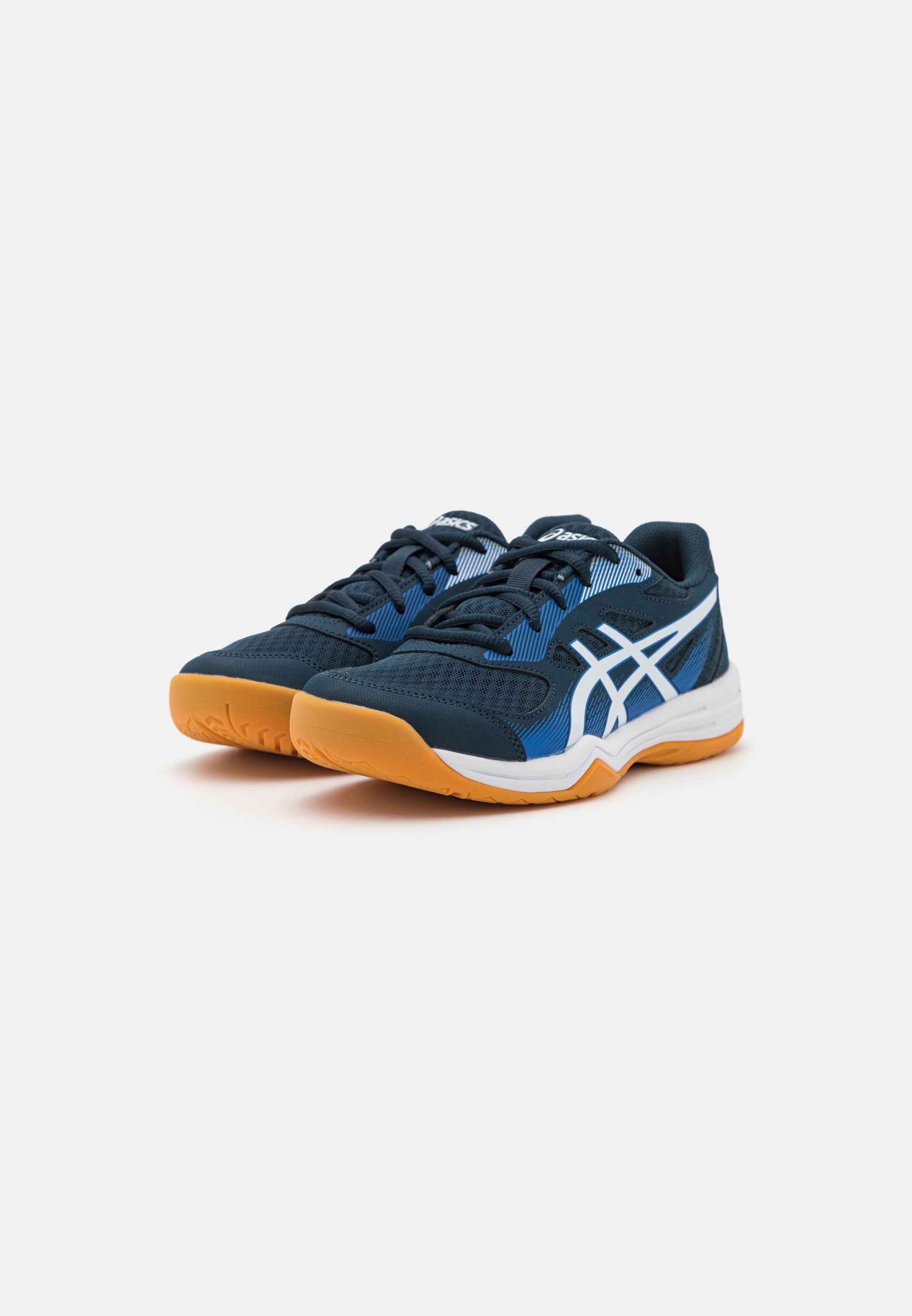 ASICS UPCOURT 5 UNISEX - Handball shoes - french blue/white/blue