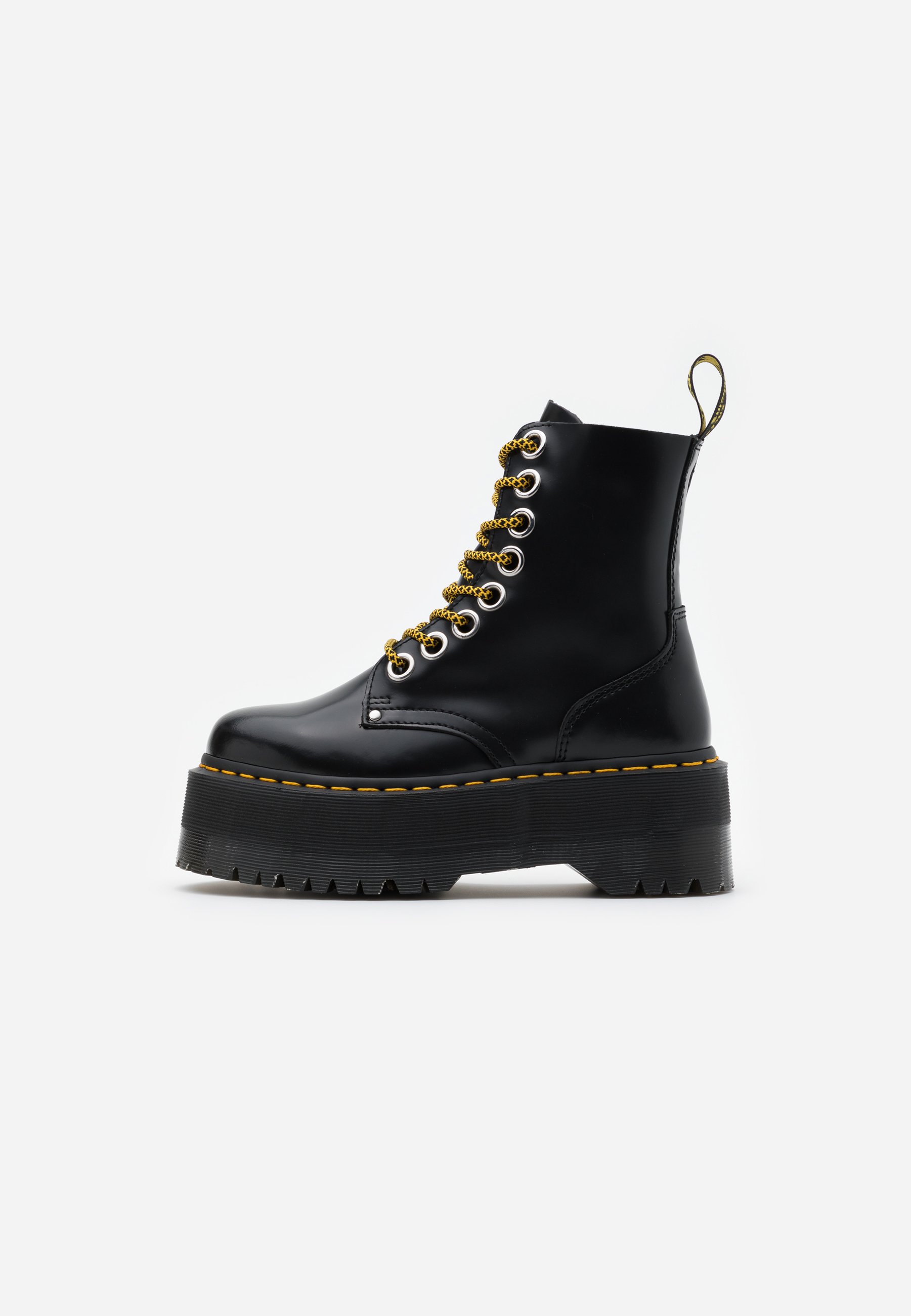 Dr. Martens JADON MAX - Platform ankle boots - black buttero/black