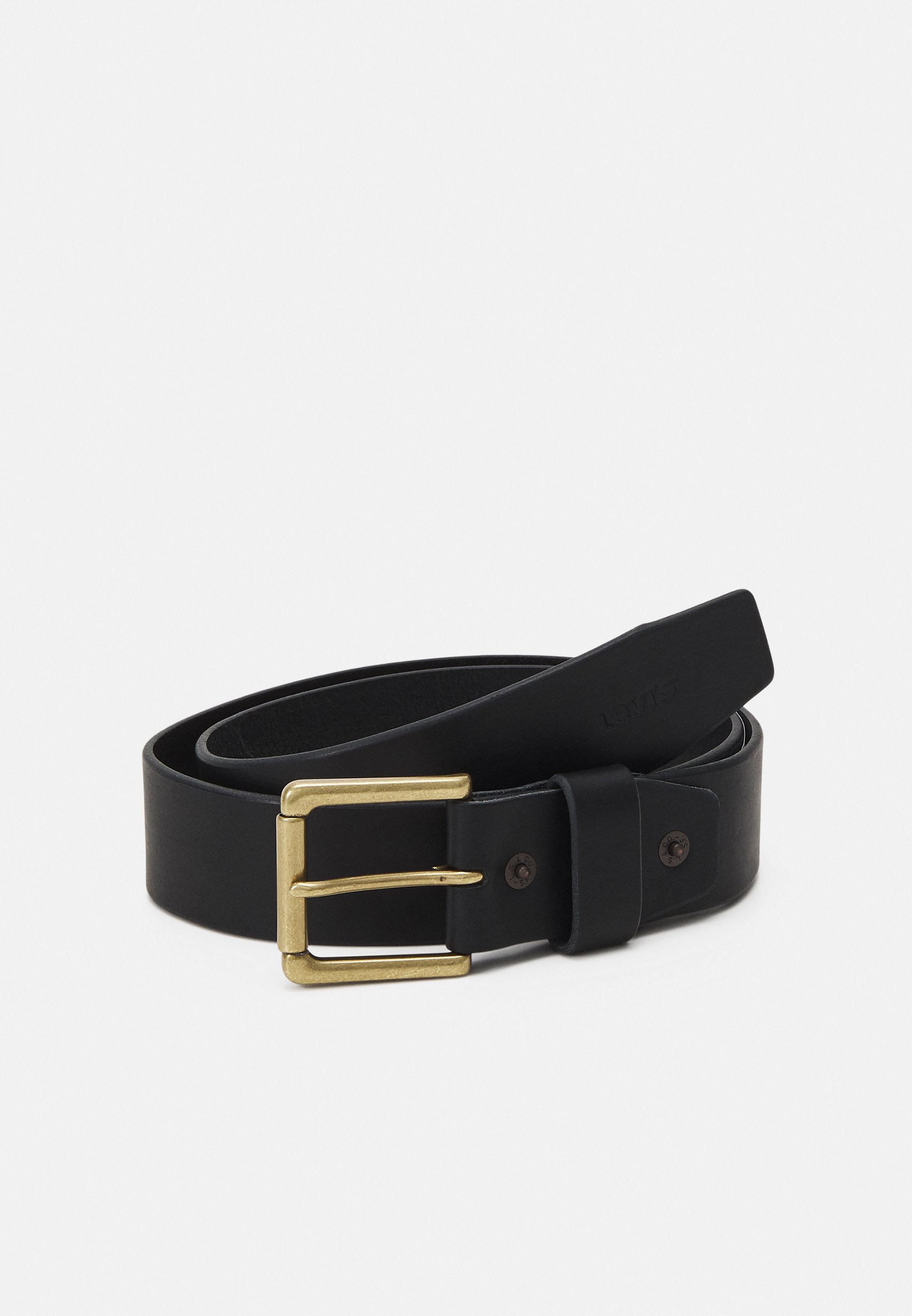 Levi's® HERITAGE BELT UNISEX - Belt - regular black/black