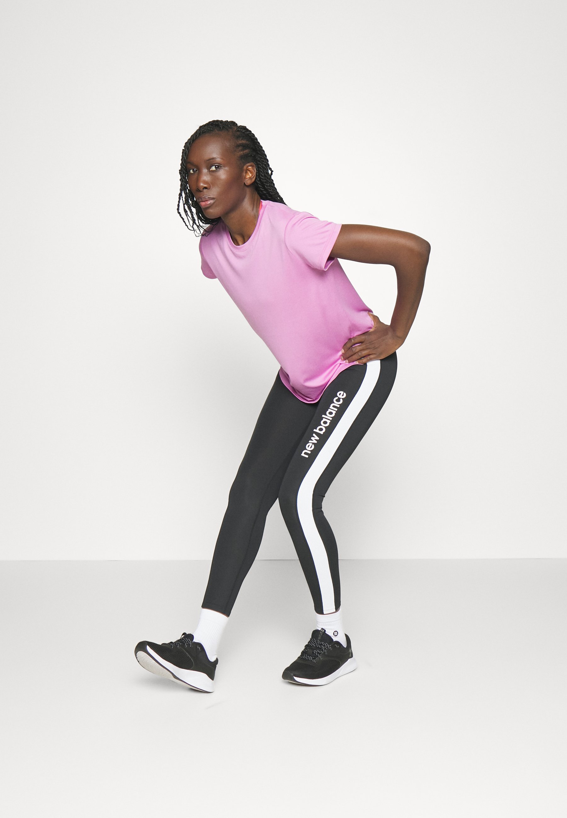 NB TECH HIGH RISE POCKET  - Leggings - black/black