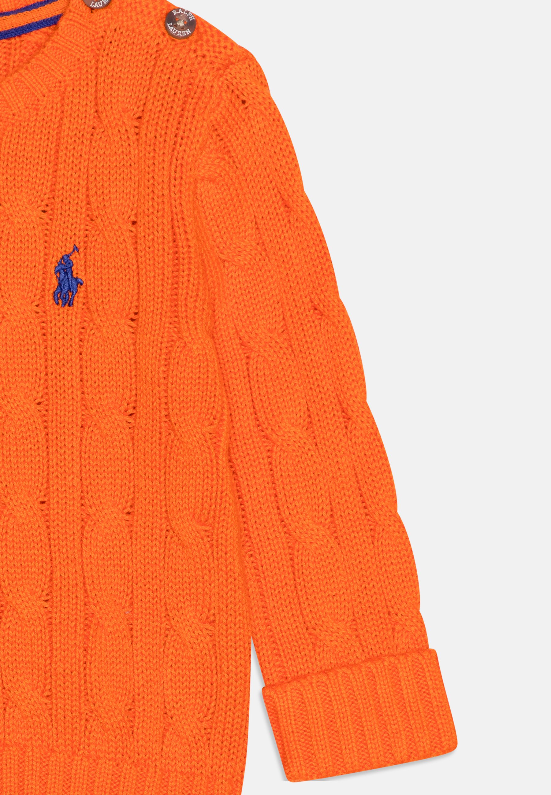 Polo Ralph Lauren CABLE  - Jumper - sailing orange/orange