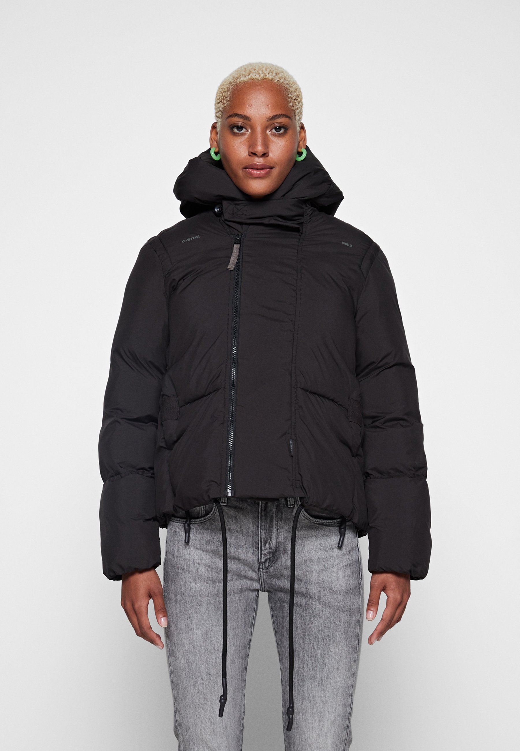 G-Star G -WHISTLER SHORT - Winter jacket - dk black/black