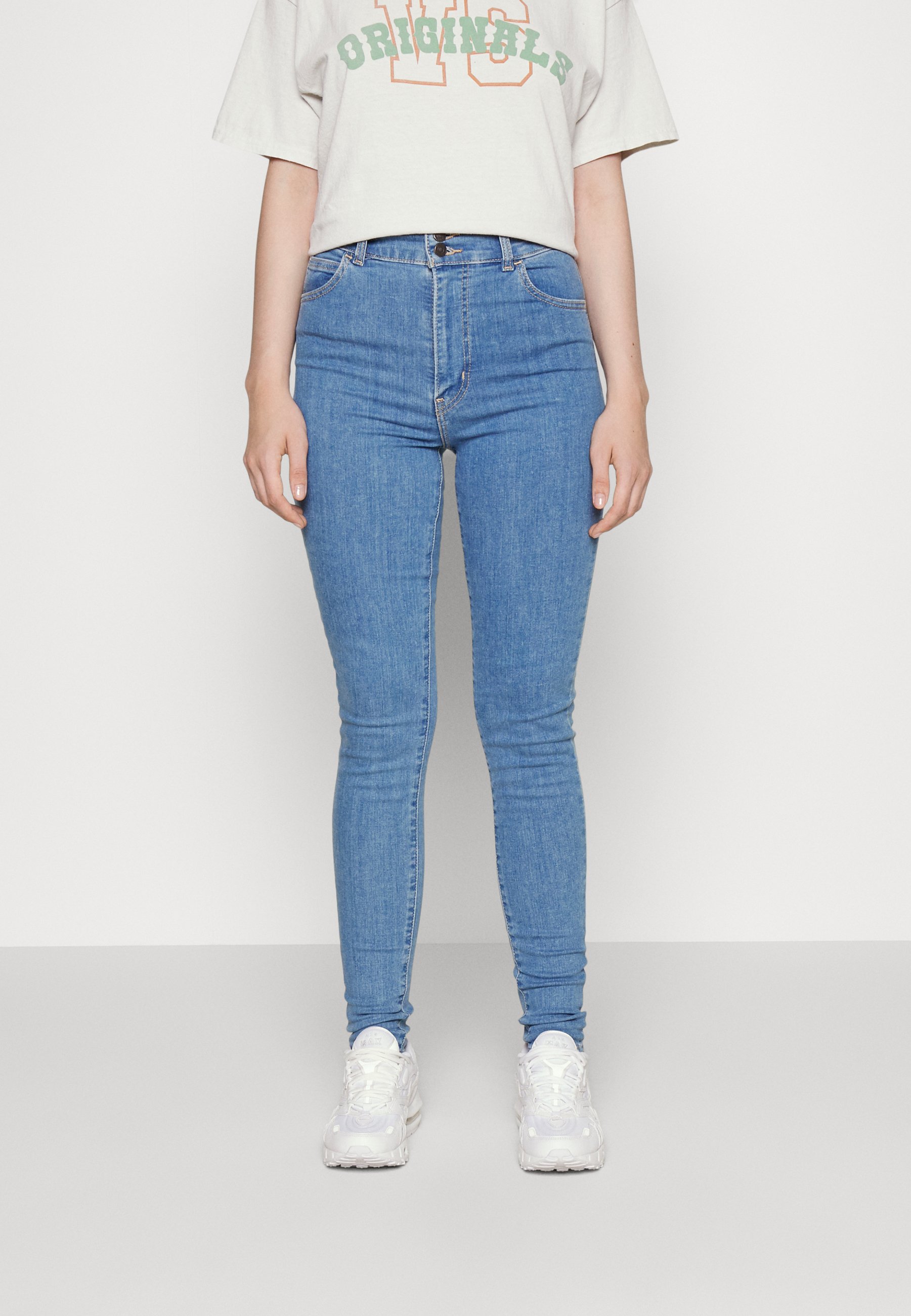 Levi's® MILE HIGH TAB - Jeans Skinny Fit - ontario stonewash/blue denim