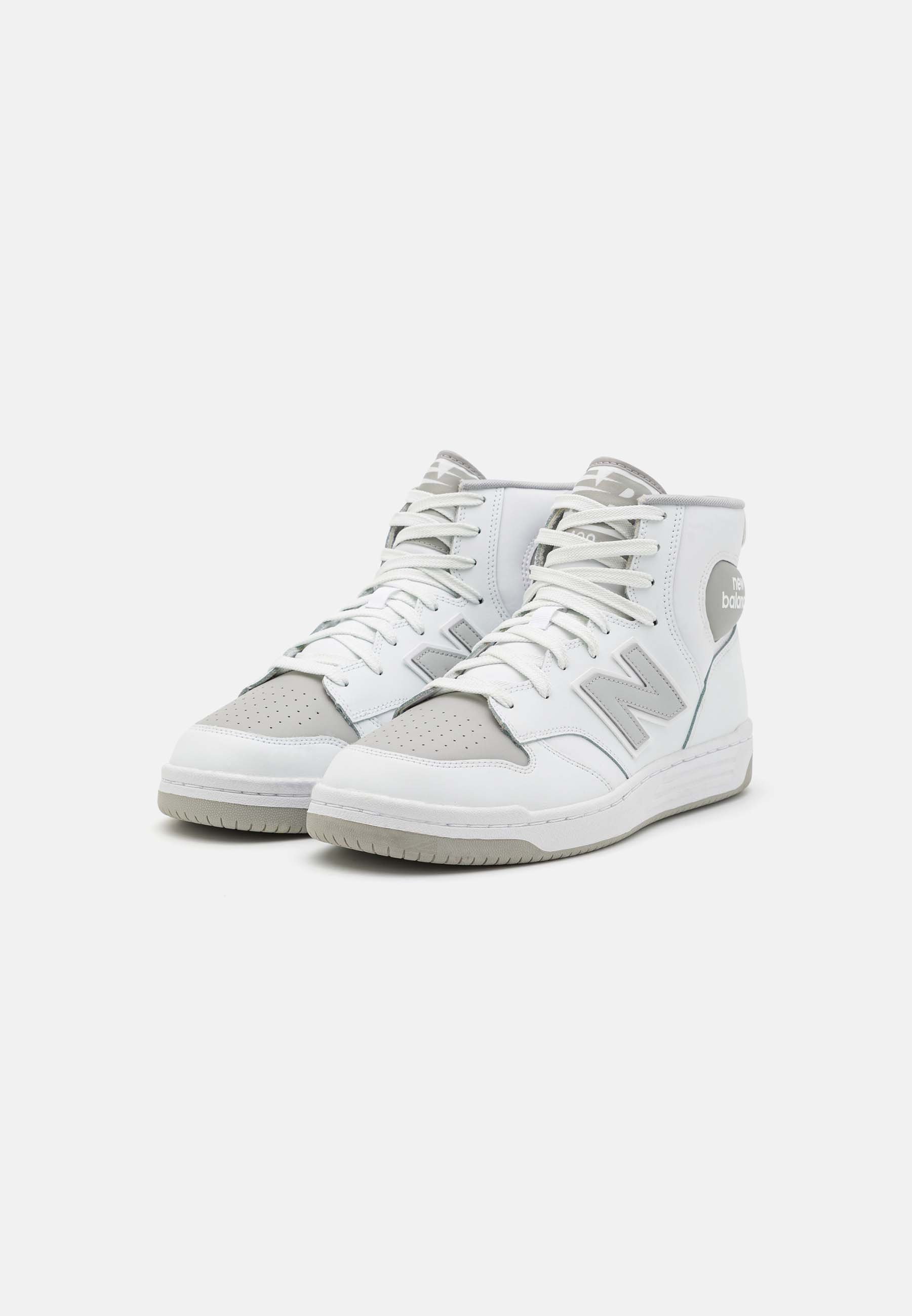NB 480H UNISEX - High-top trainers - white/white