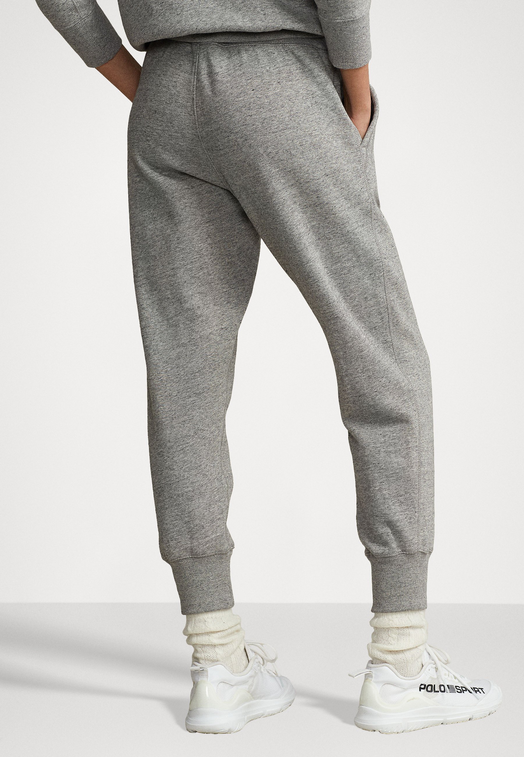 Polo Ralph Lauren PANT - Tracksuit bottoms - dark vintage heat/mottled grey