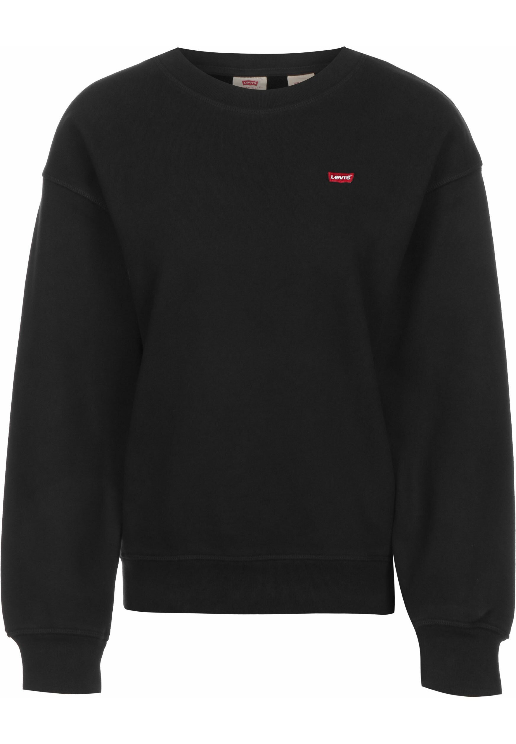 Levi's® STANDARD CREW - Sweatshirt - caviar/mottled grey