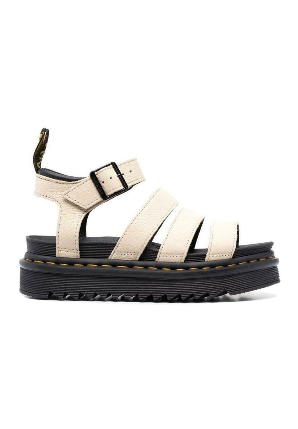 Dr. Martens BLAIRE PARCHMENT - Platform sandals - beige