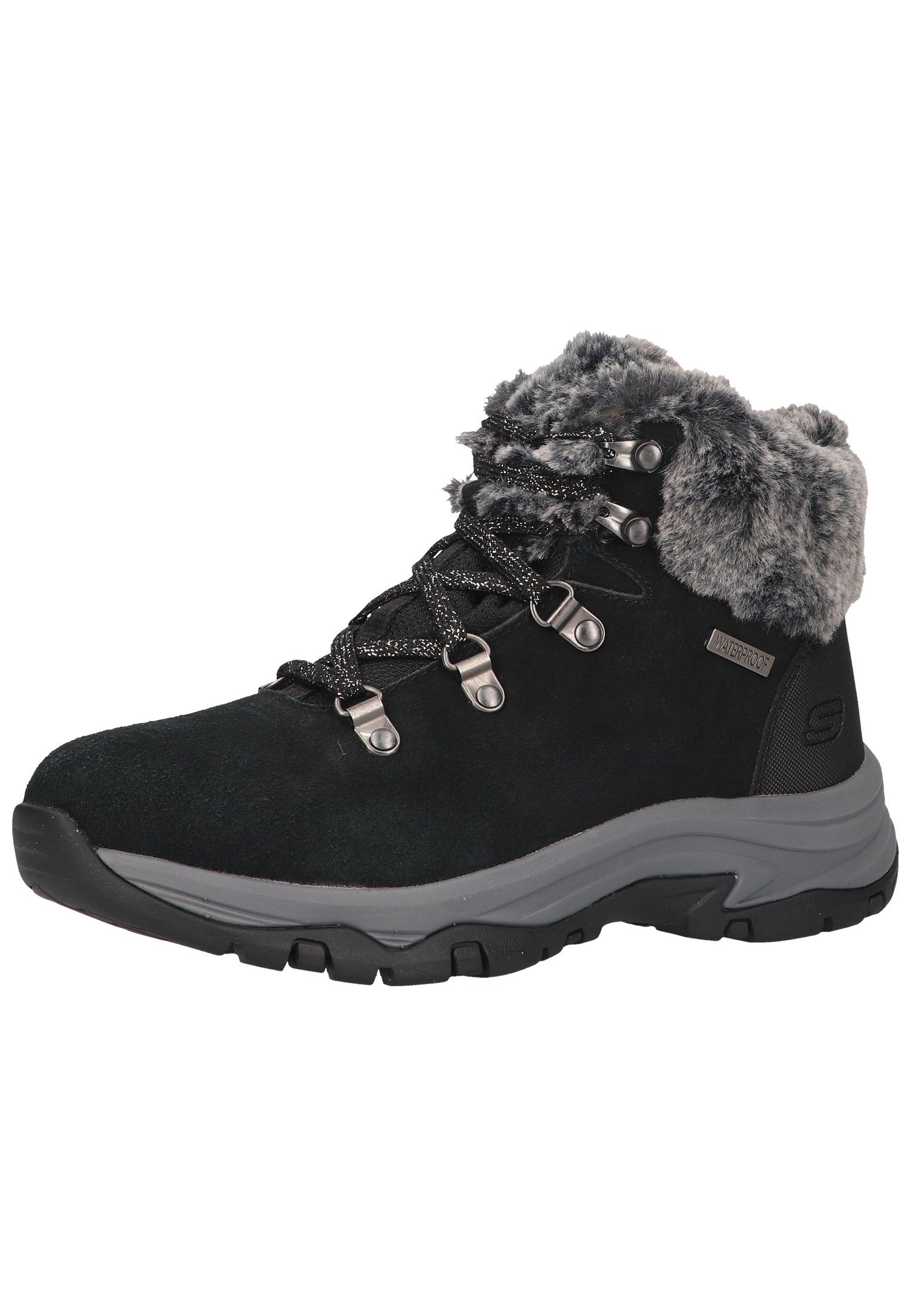 Skechers SKECHERS TREGO FALLS FINEST - Winter boots - black