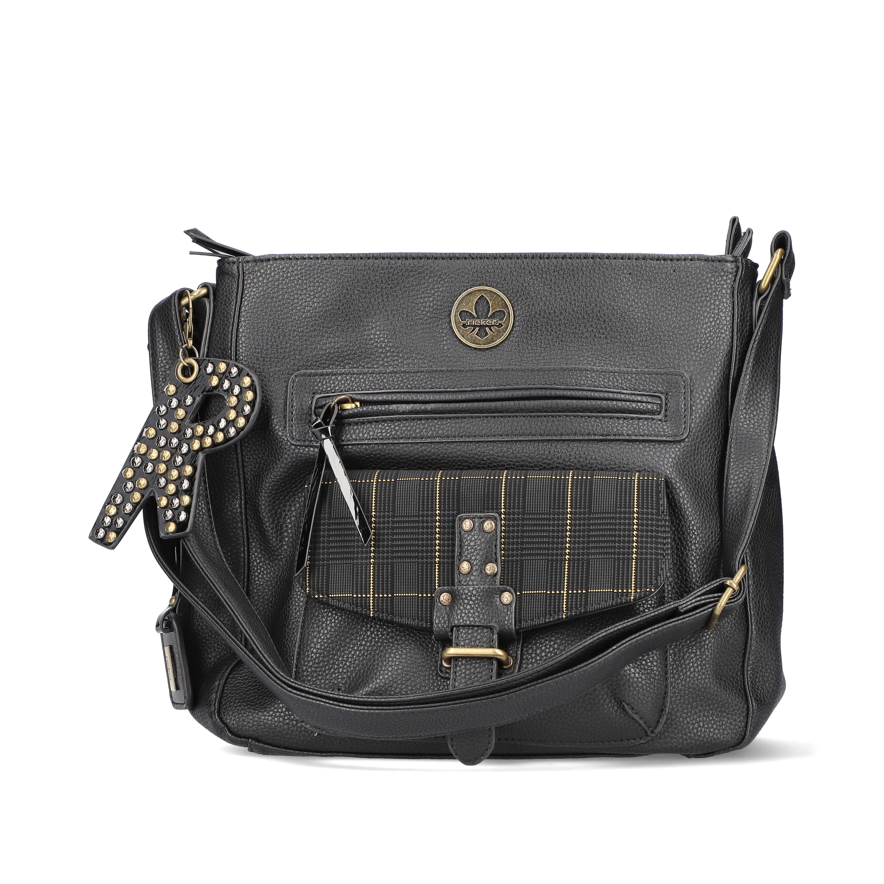 Rieker Damen Handtasche tiefschwarz