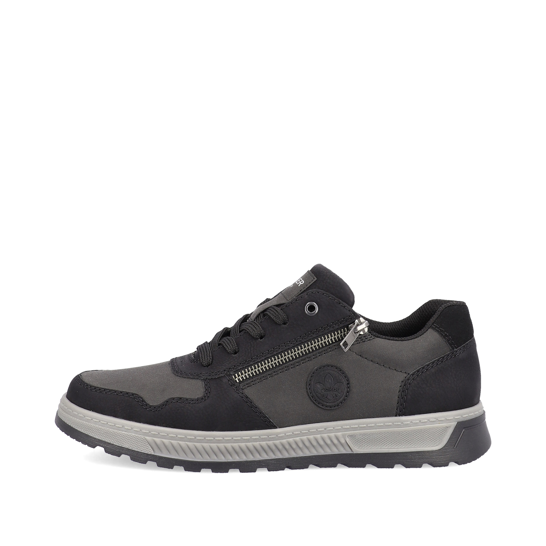 Rieker Herren Sneaker by Rieker asphaltschwarz