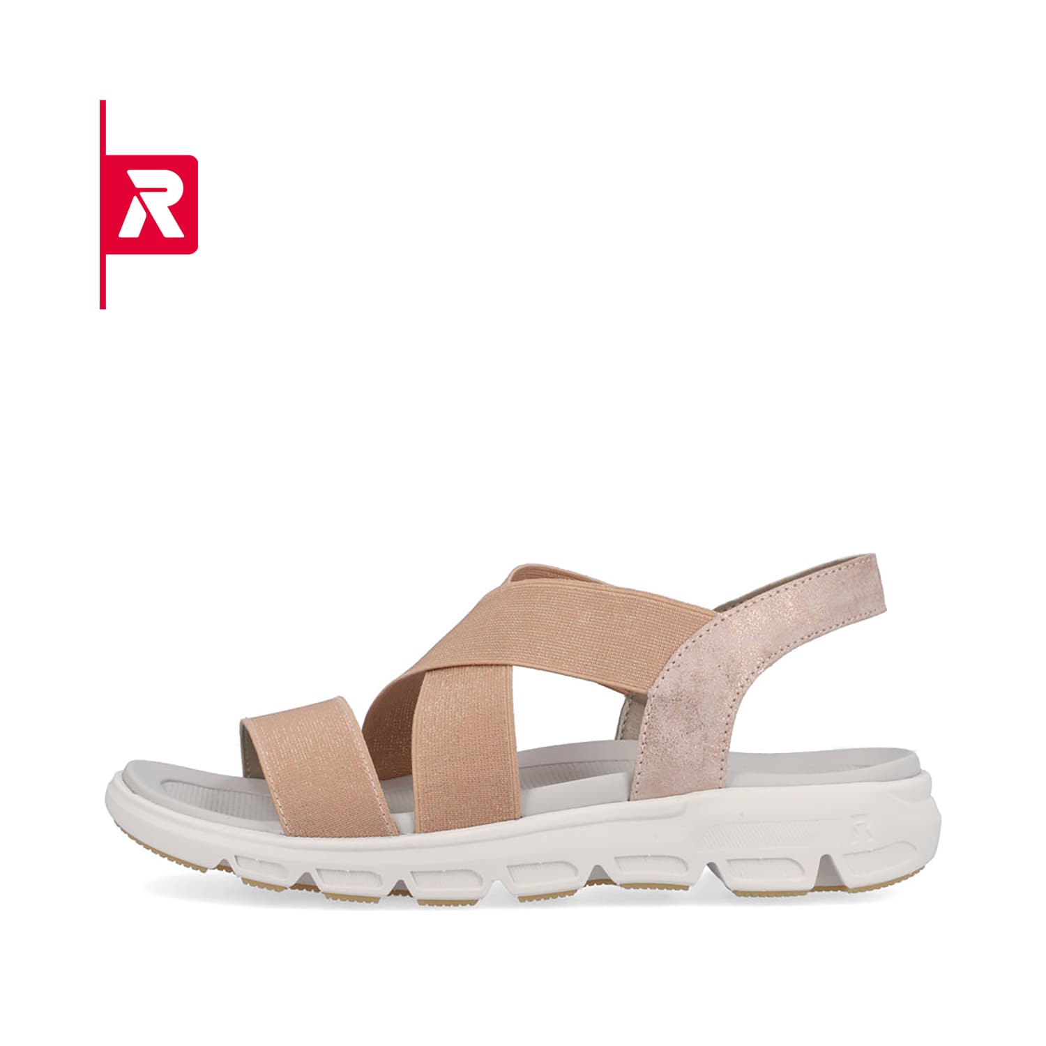 Rieker EVOLUTION Damen Trekkingsandalen peach