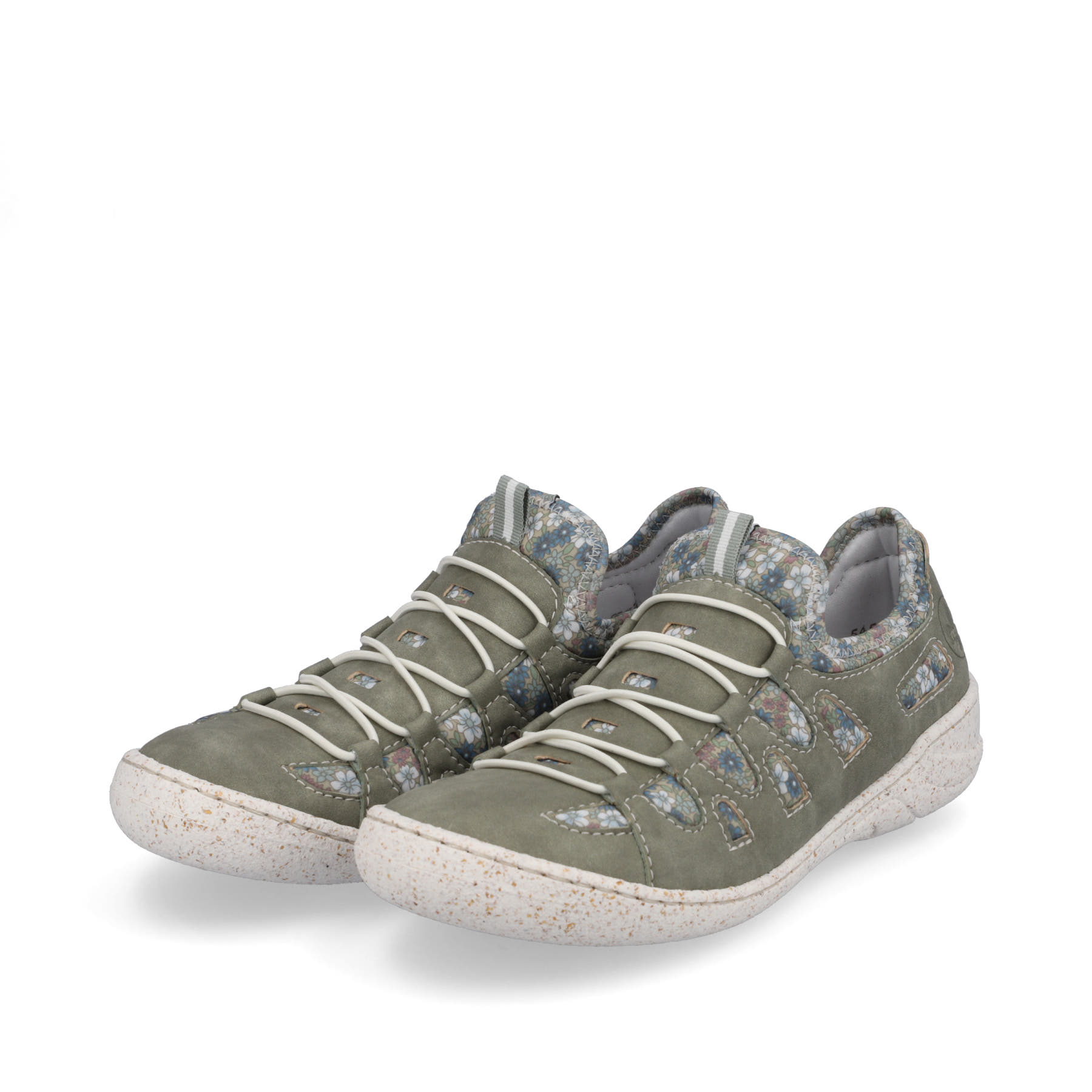 Rieker Damen Slipper olivgrün