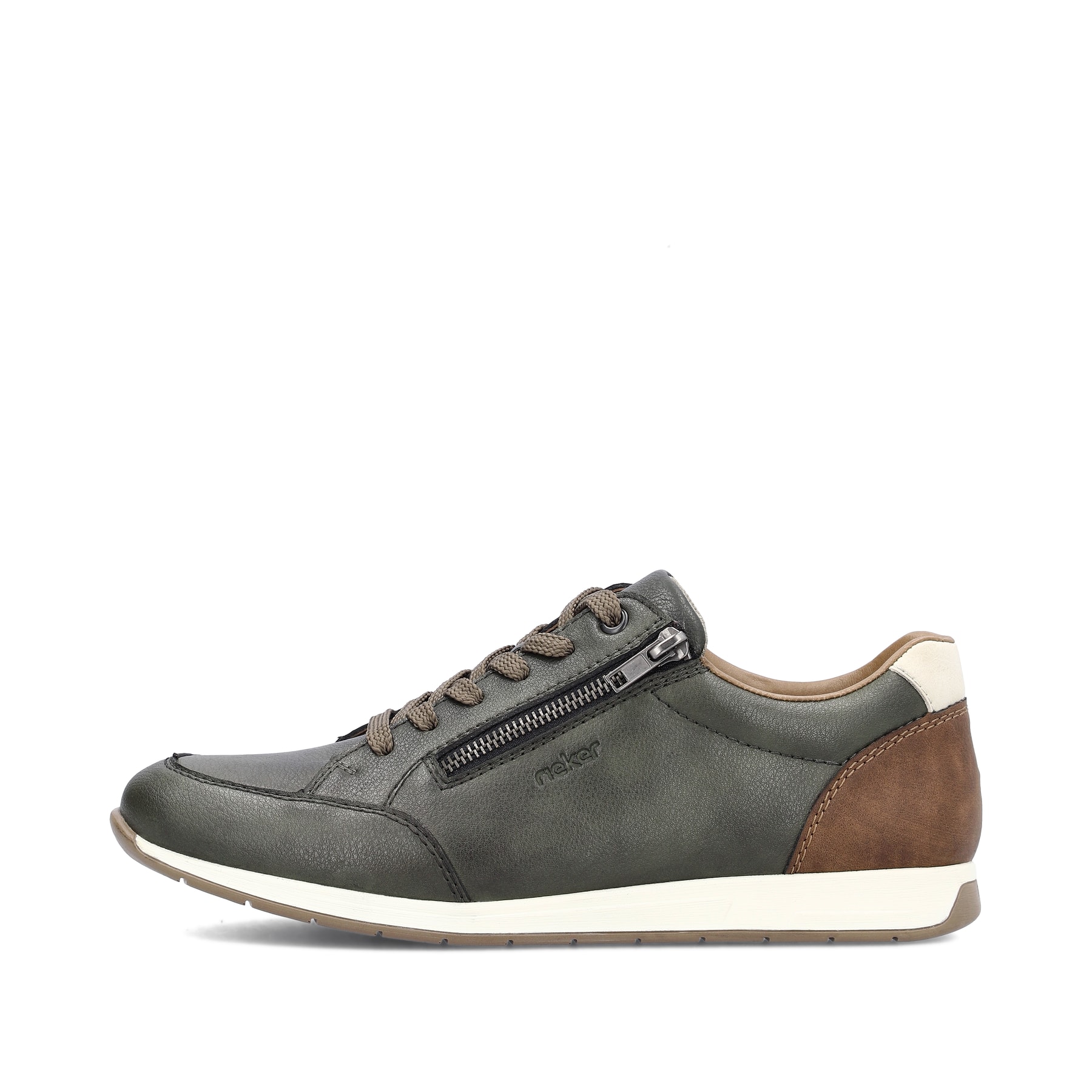 Rieker Herren Sneaker grüngrau