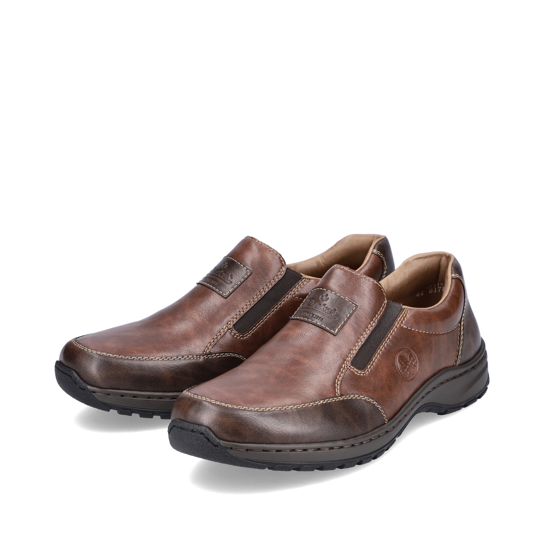 Rieker Herren Slipper nougatbraun