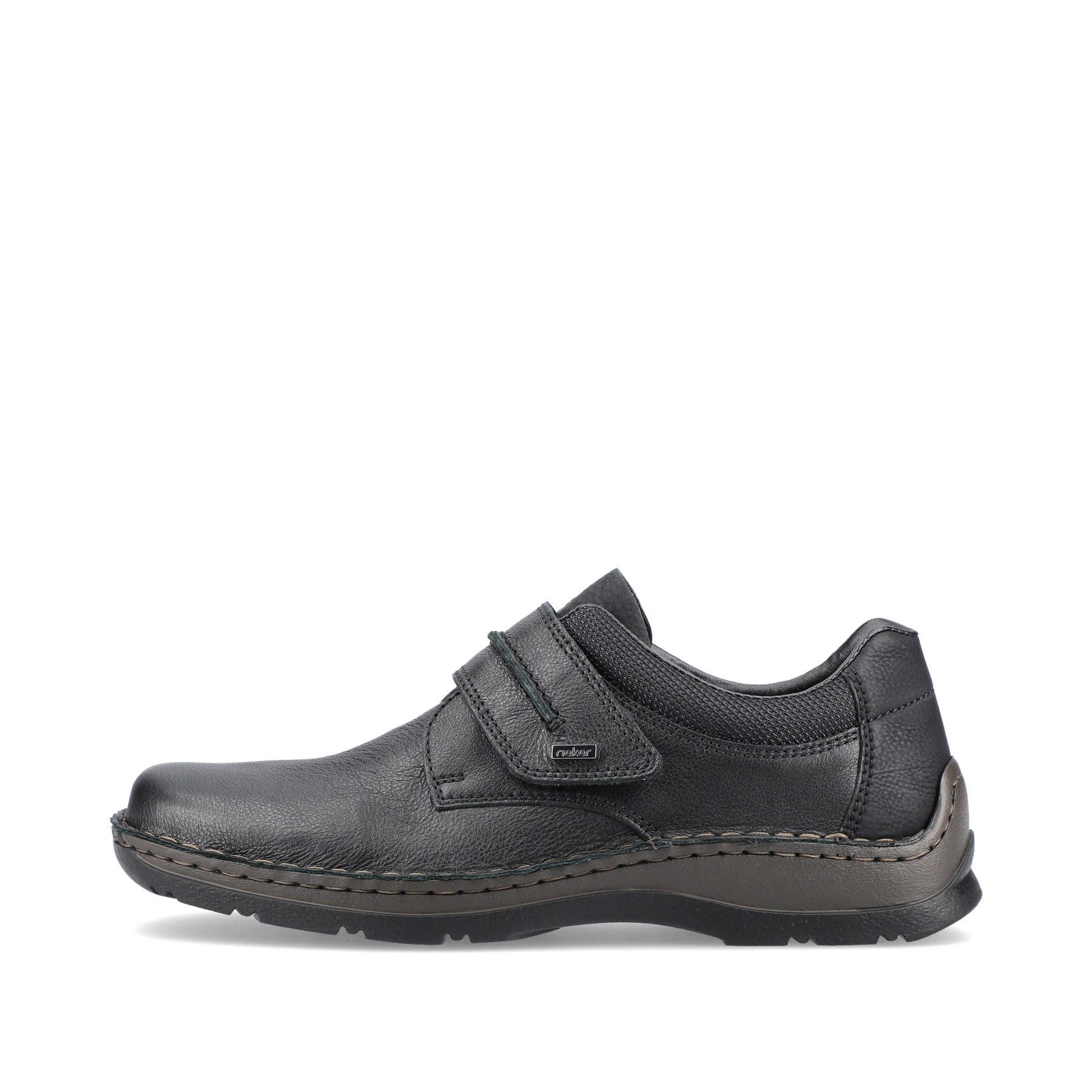 Rieker Herren Slipper tiefschwarz