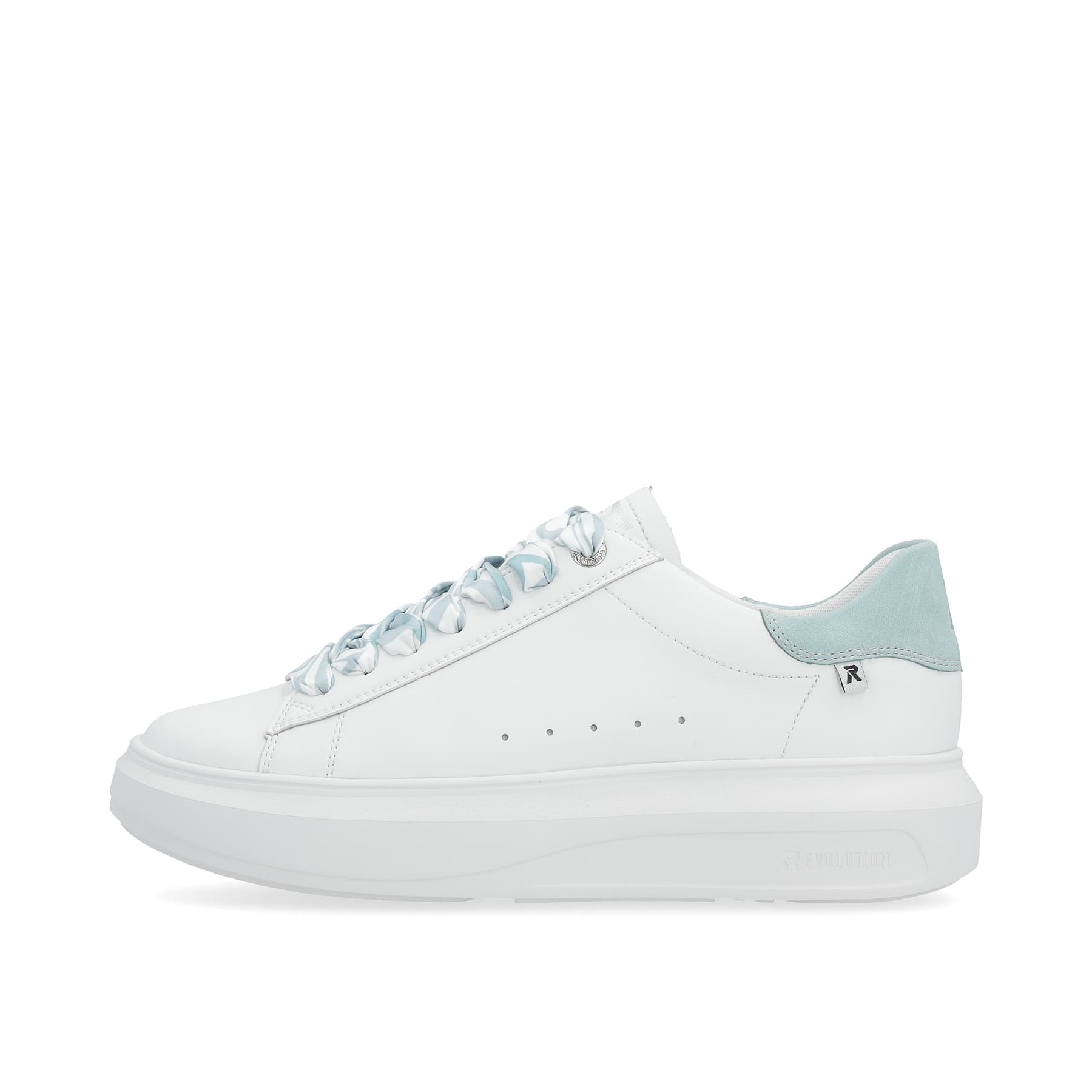 Rieker EVOLUTION Damen Sneaker clear-white ice-blue
