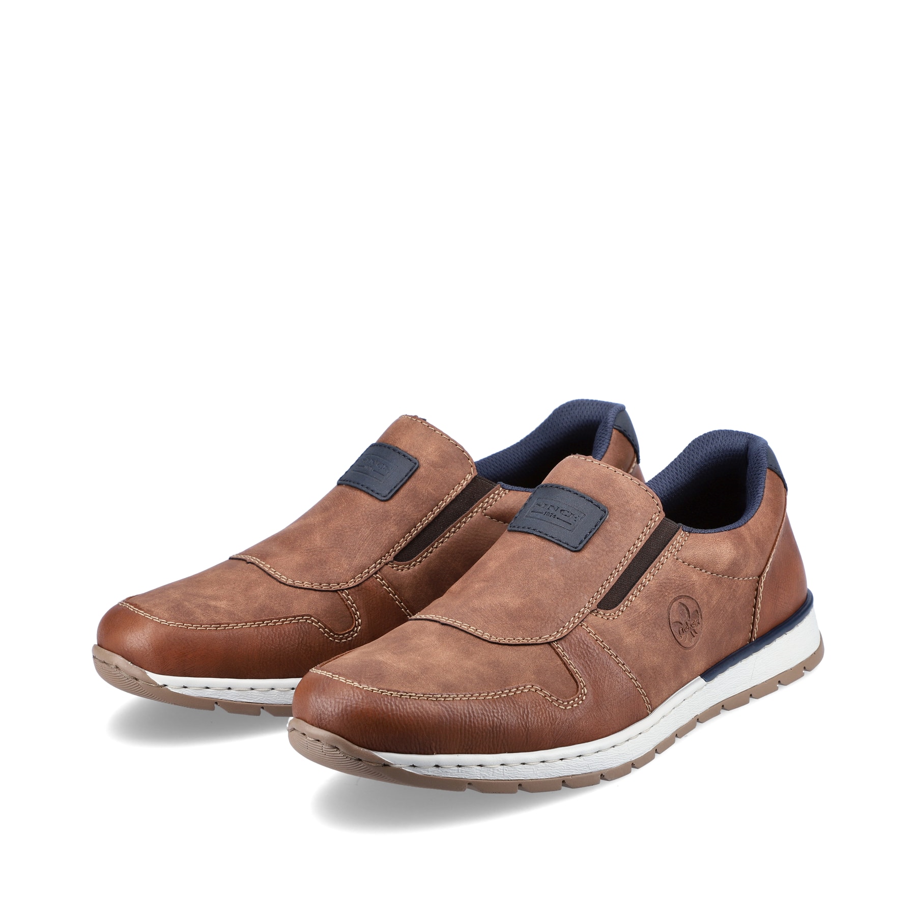 Rieker Herren Slipper nussbraun