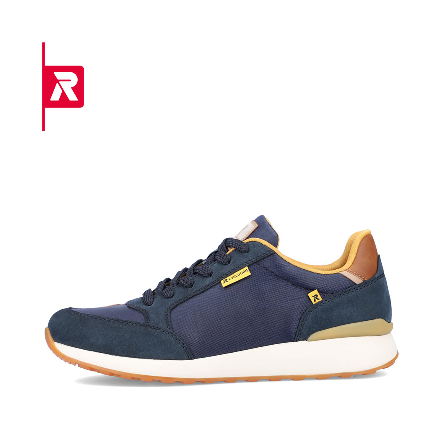 Rieker EVOLUTION Herren Sneaker navy-blue honey