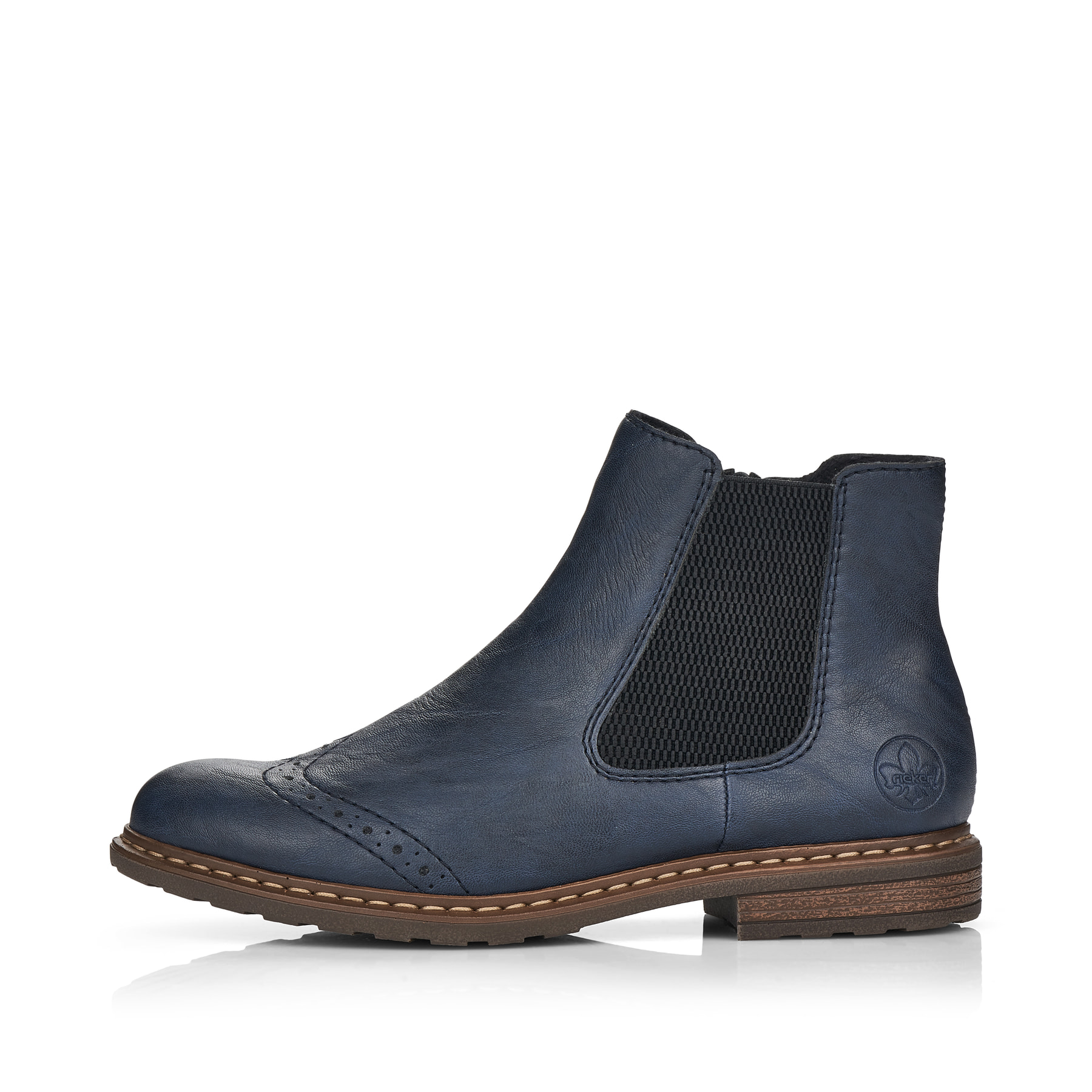 Rieker Damen Chelsea Boots ozeanblau