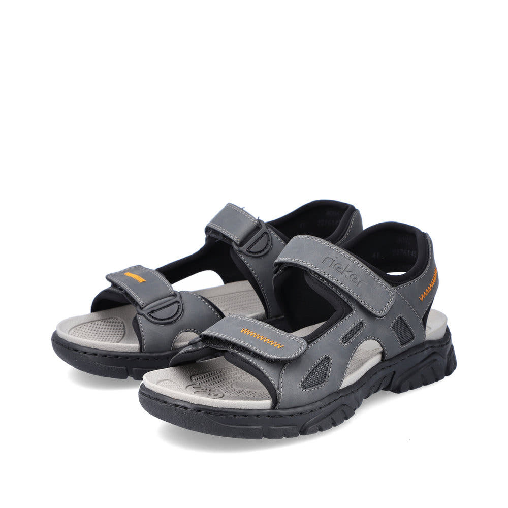 Rieker Herren Trekkingsandalen stahlgrau