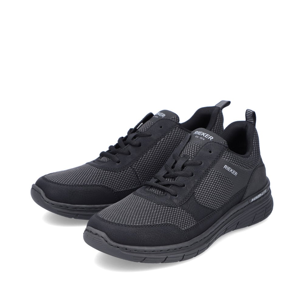 Rieker Herren Sneaker by Rieker asphaltschwarz