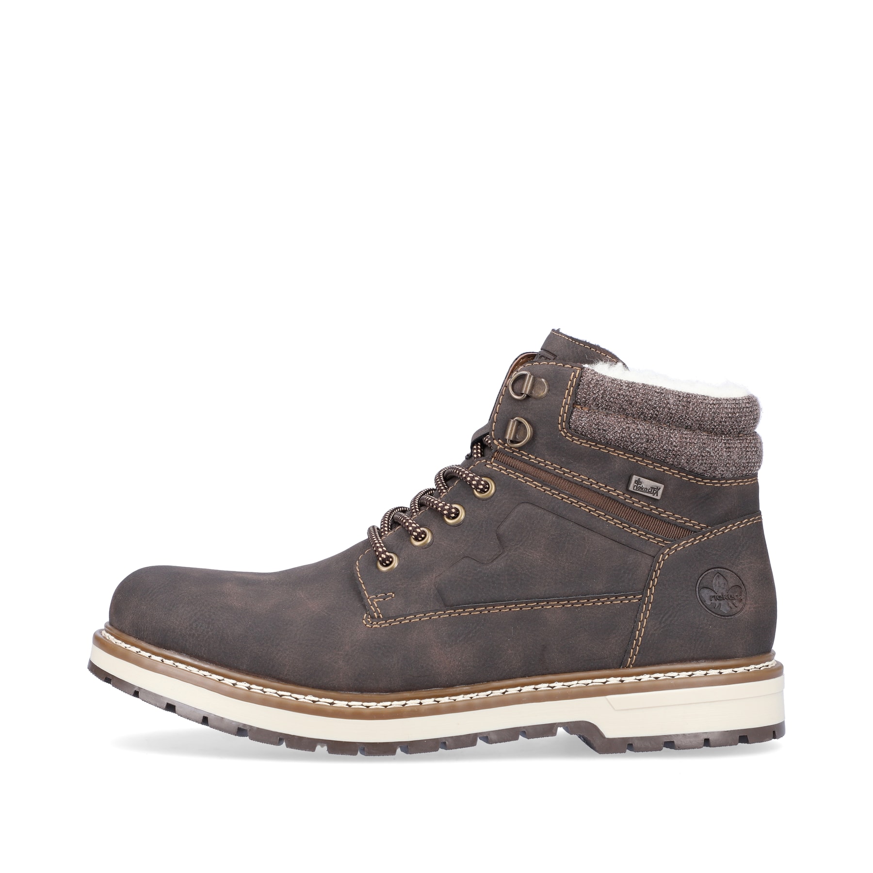 Rieker Herren Schnürstiefel espressobraun