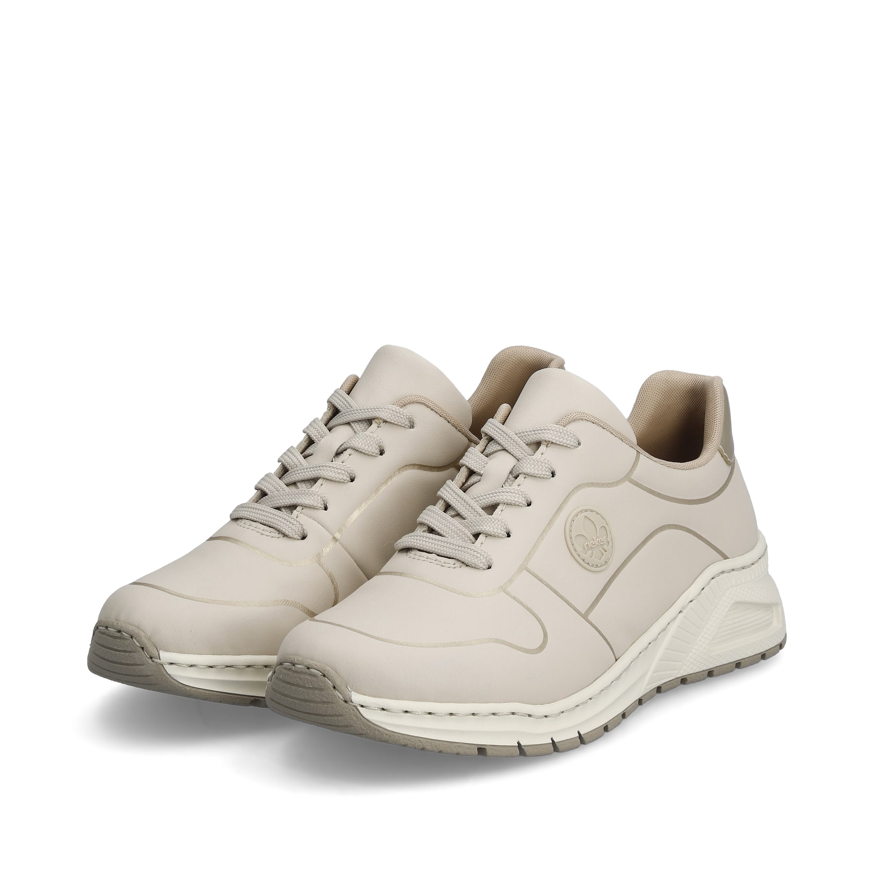 Rieker Damen Sneaker hellbeige