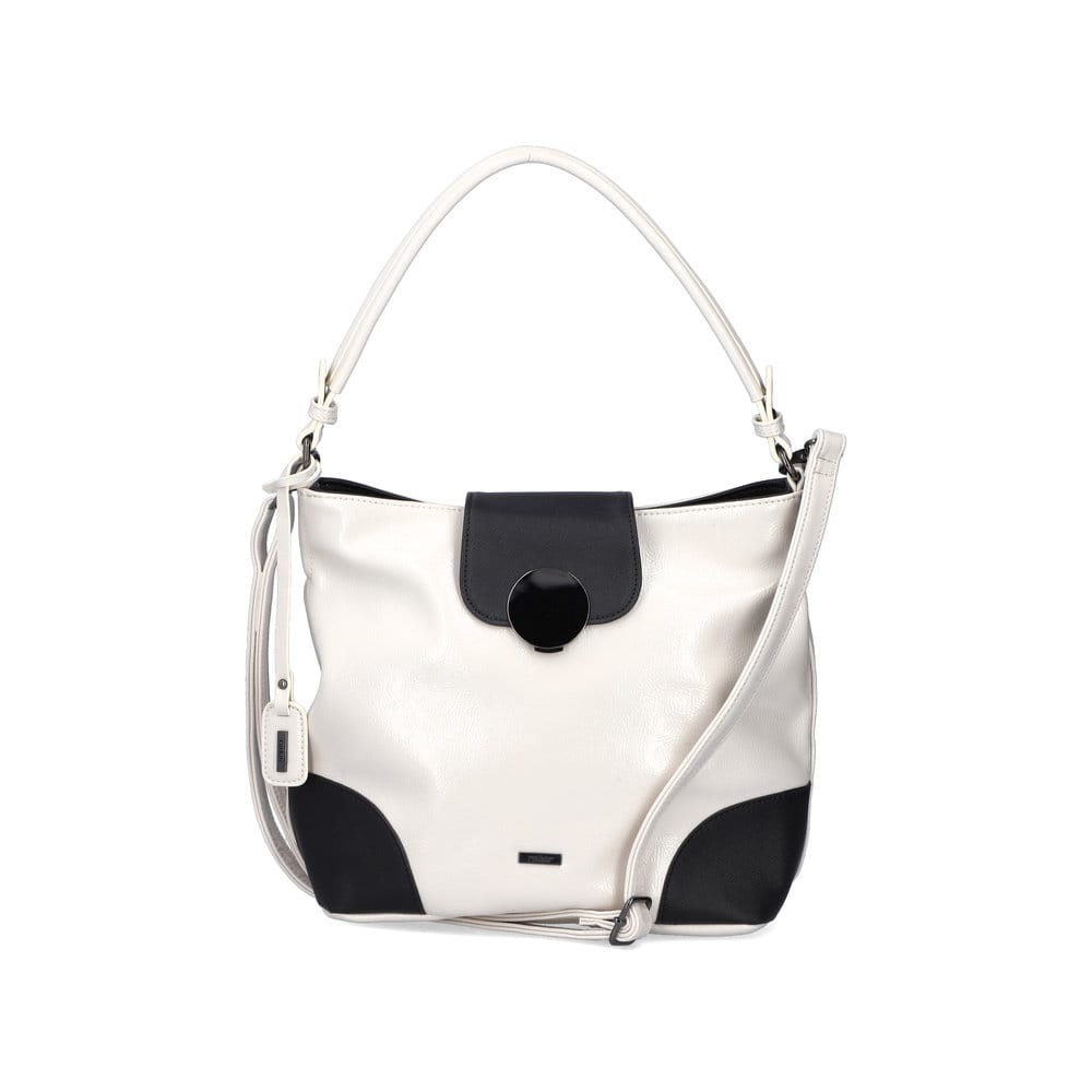 Rieker Damen Handtasche cremebeige-metallic