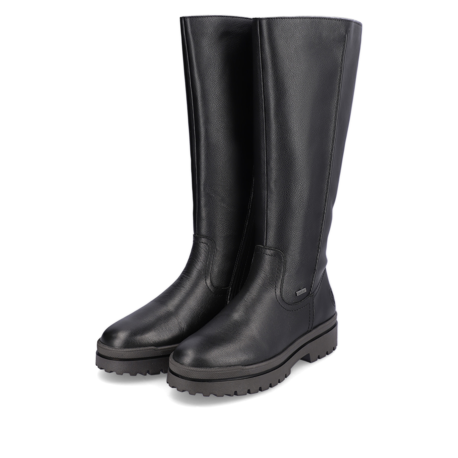 Rieker Damen Hochschaftstiefel nachtschwarz