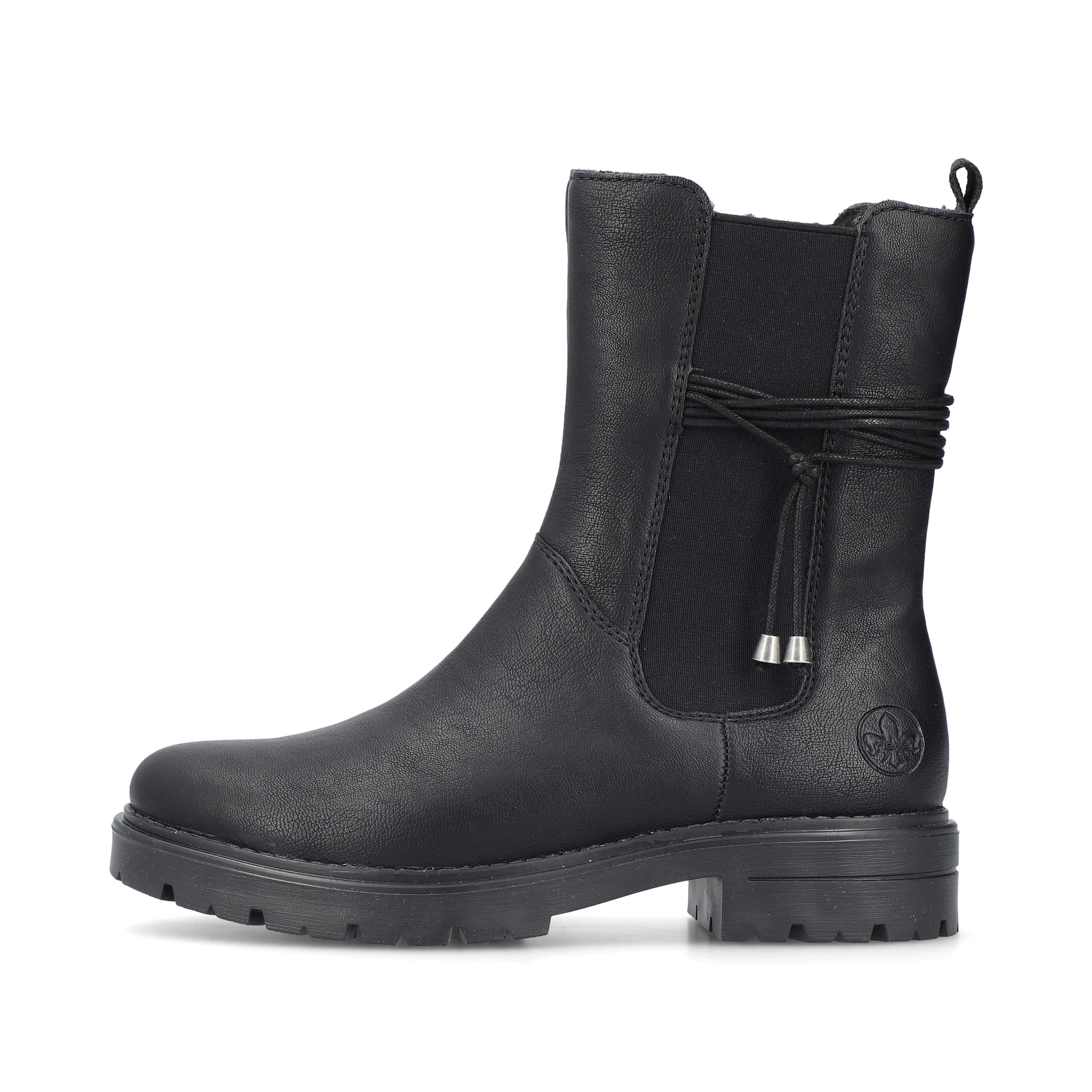 Rieker Damen Kurzstiefel tiefschwarz