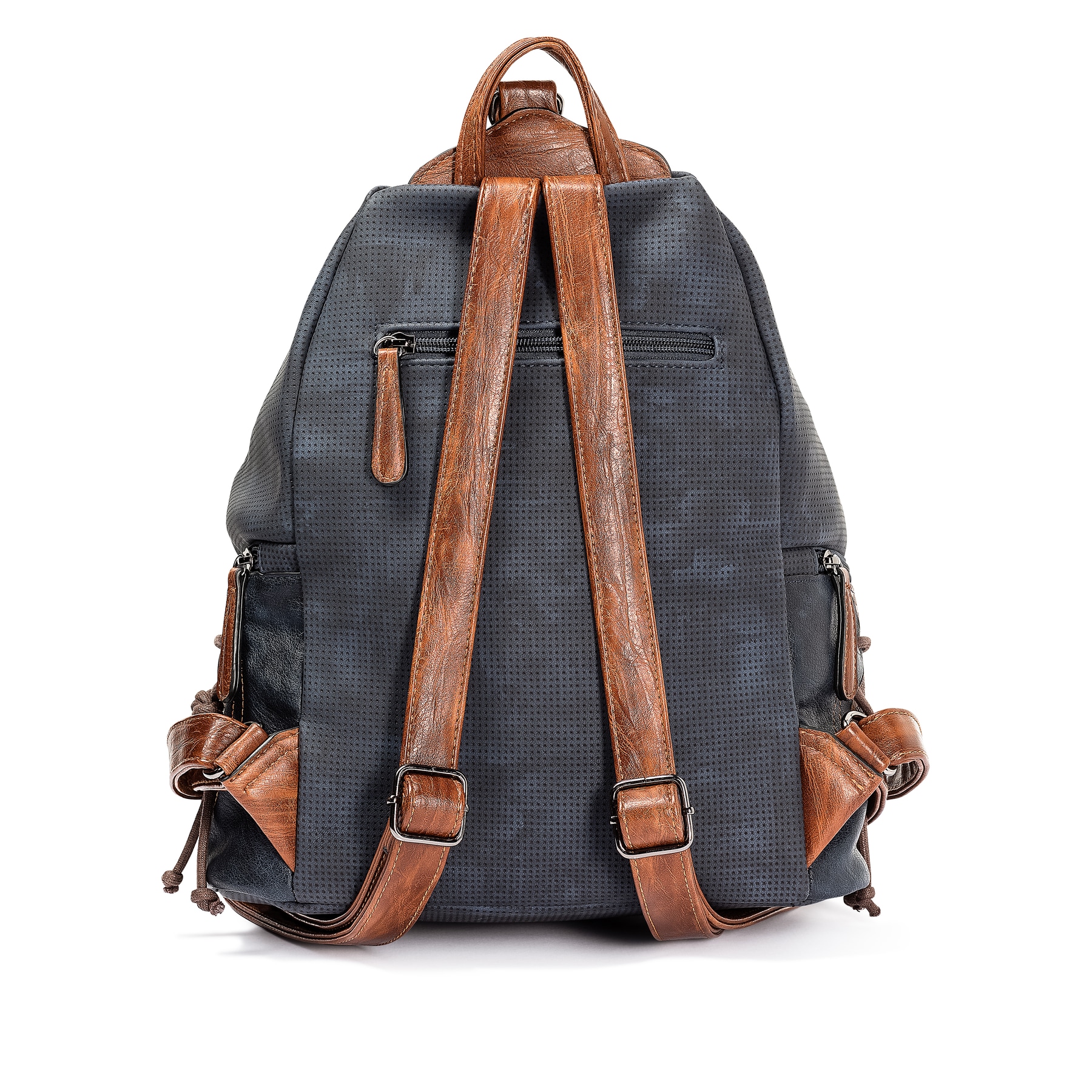 Rieker Damen Rucksack pazifikblau-braun