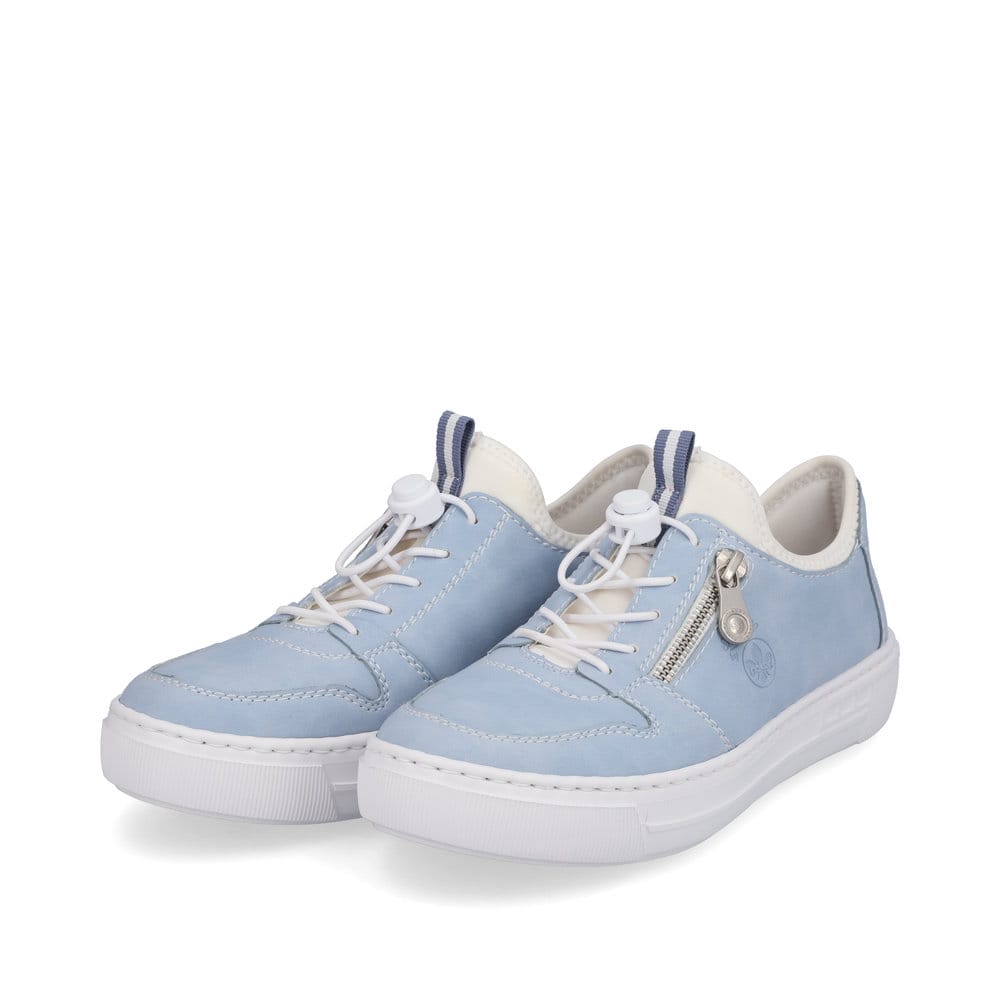 Rieker Damen Slipper himmelblau