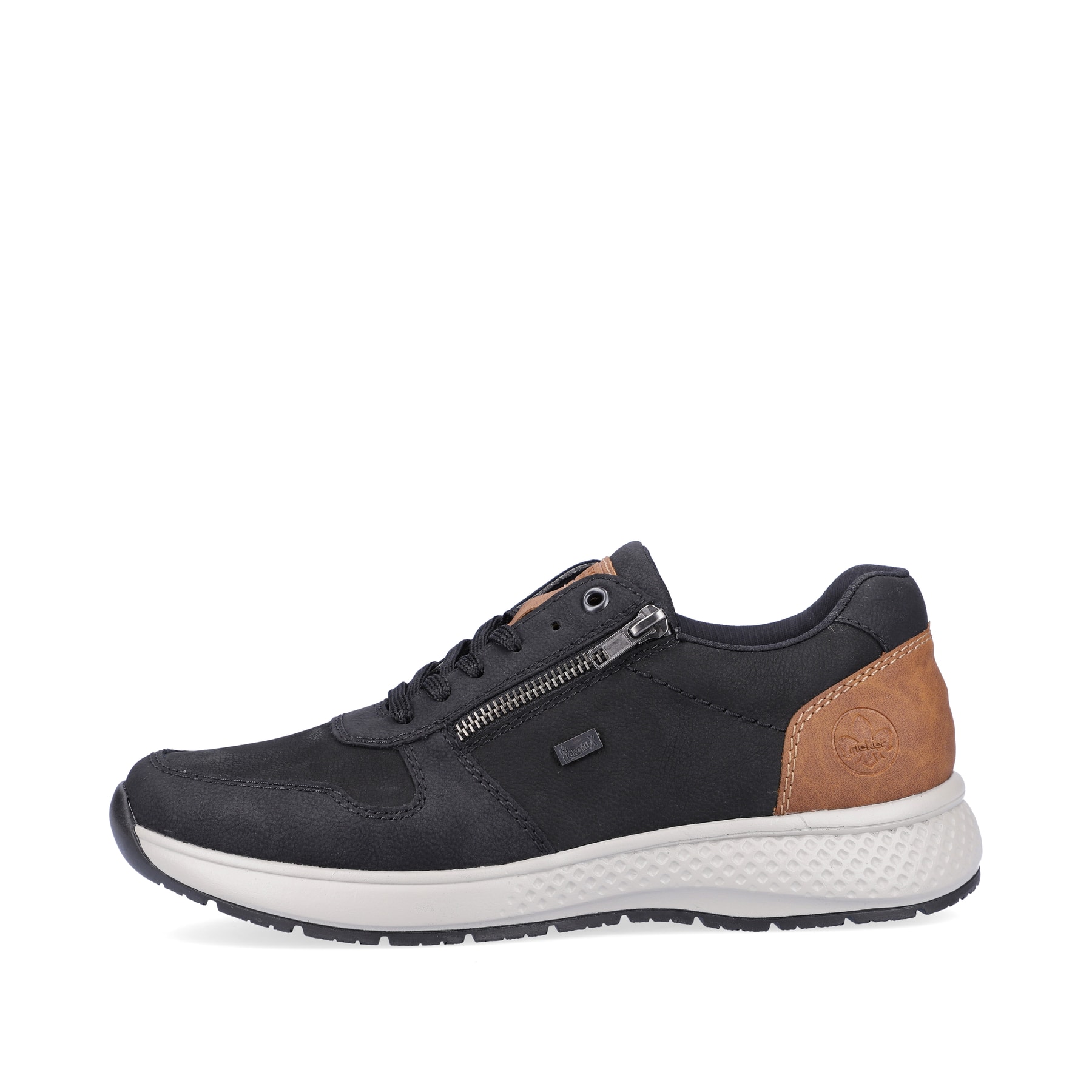Rieker Herren Sneaker by Rieker asphaltschwarz
